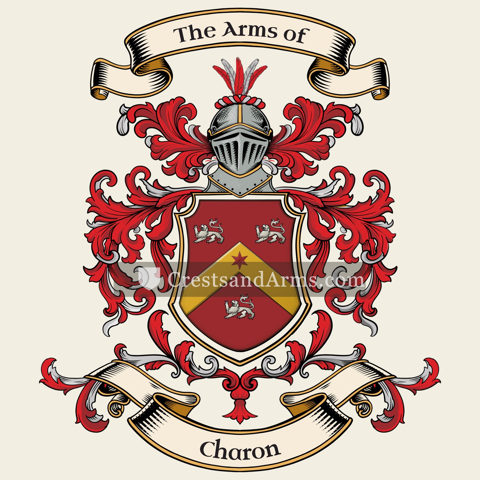 The Charon coat of arms