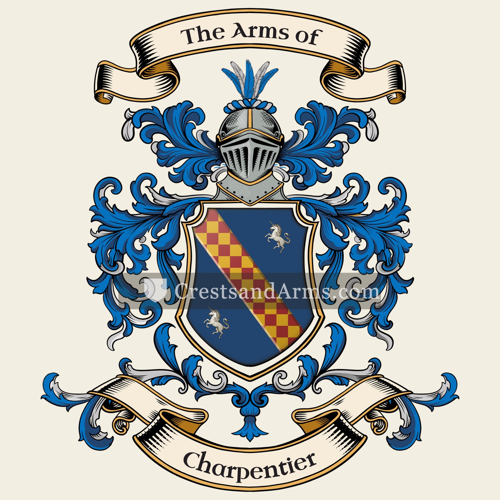 The Charpentier coat of arms