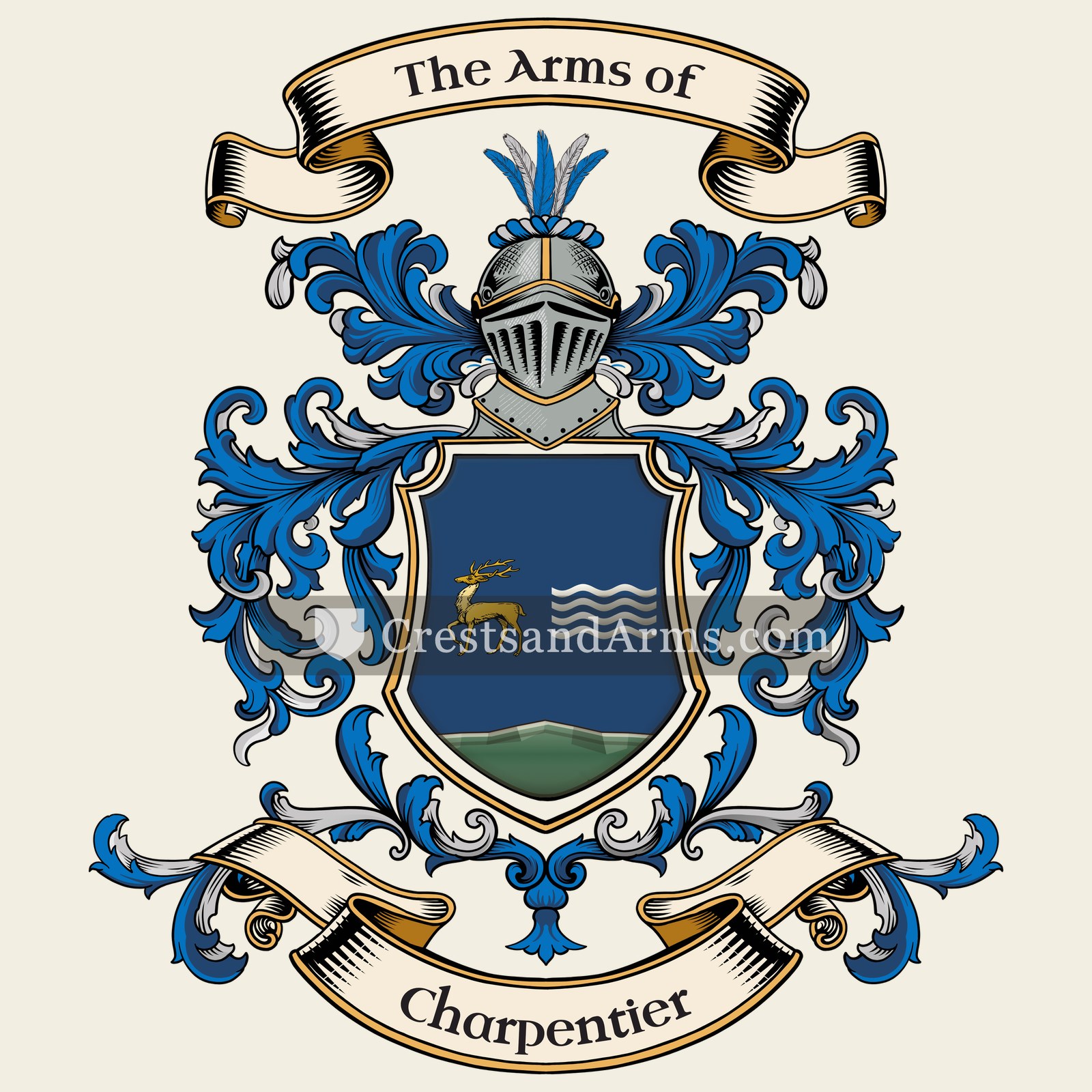 The Charpentier coat of arms