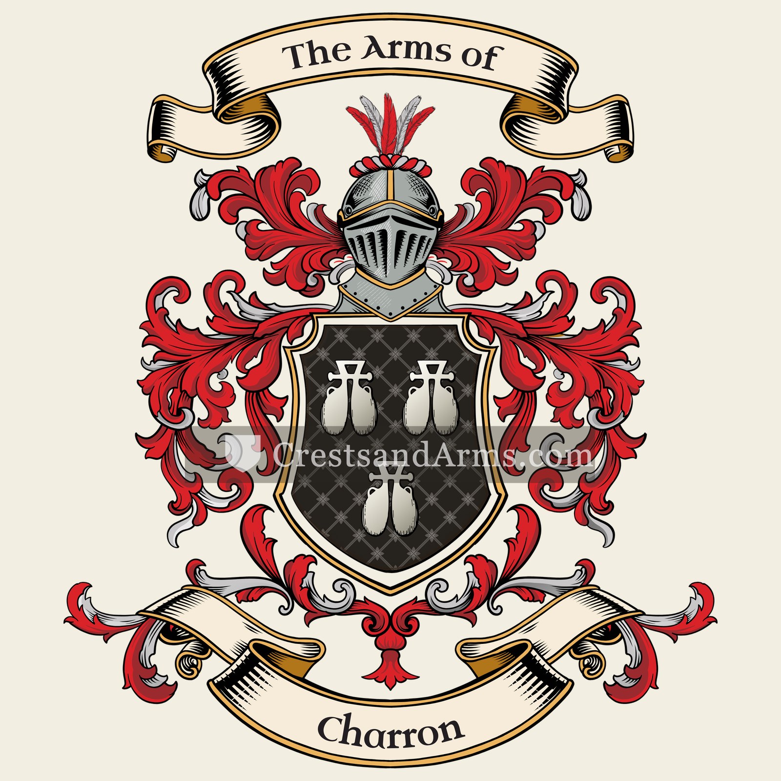 The Charron coat of arms