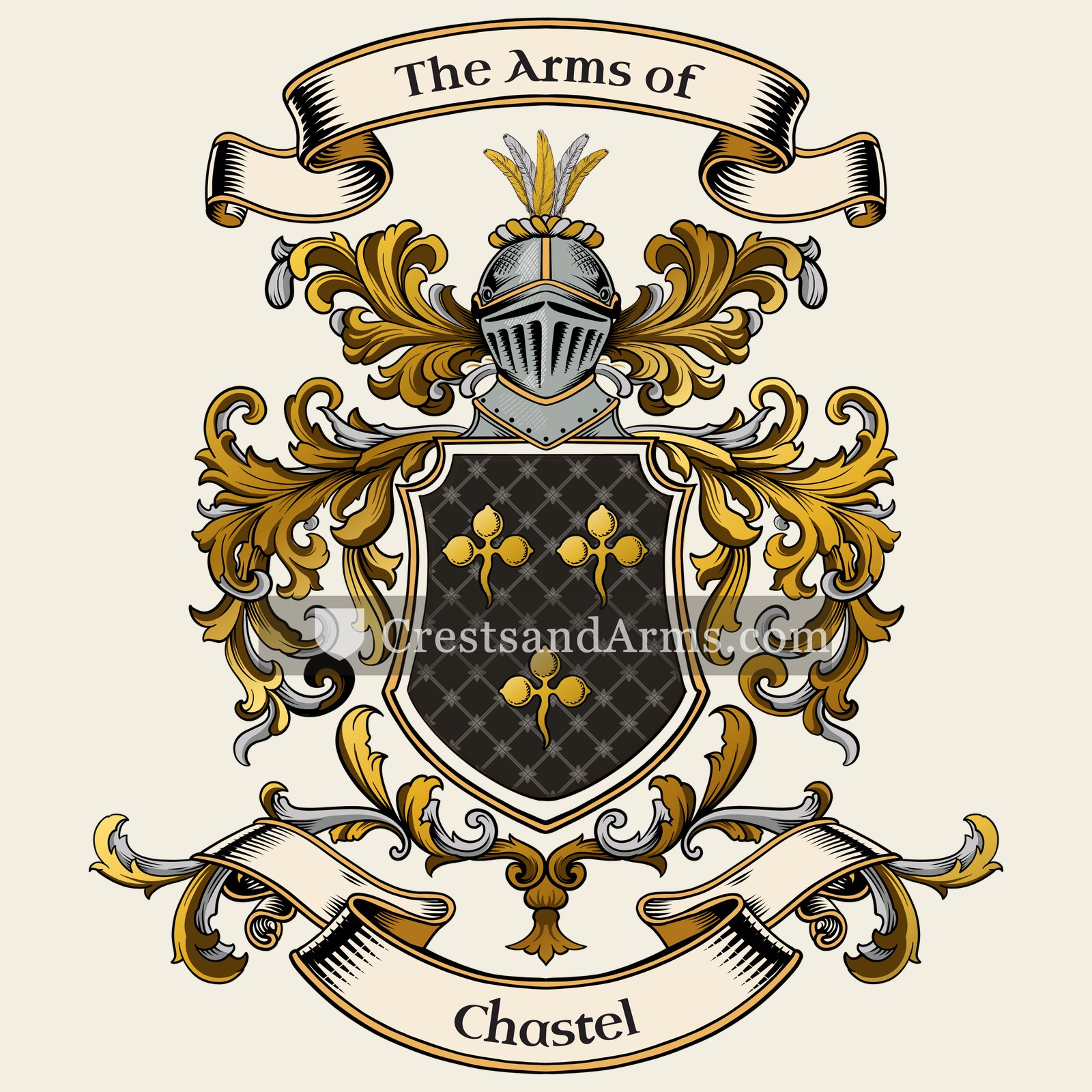 The Chastel coat of arms
