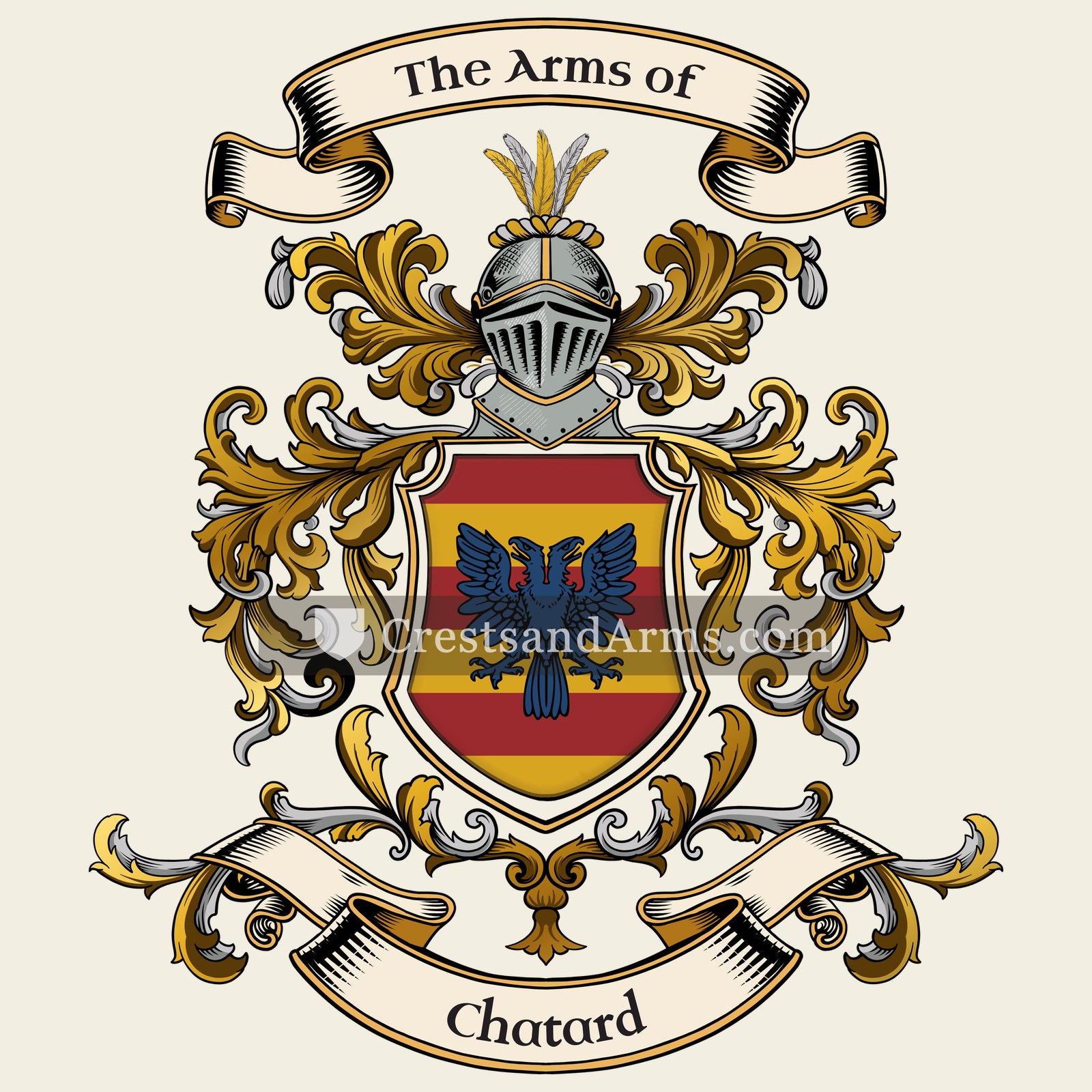 The Chatard coat of arms