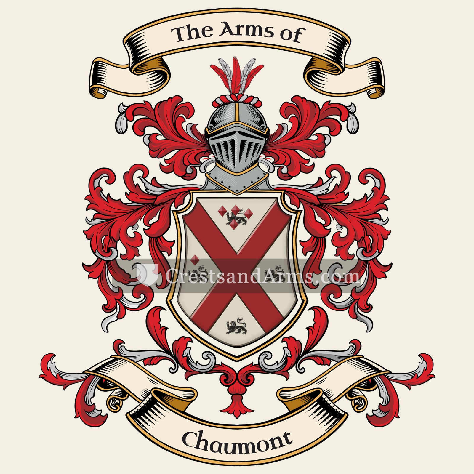 The Chaumont coat of arms