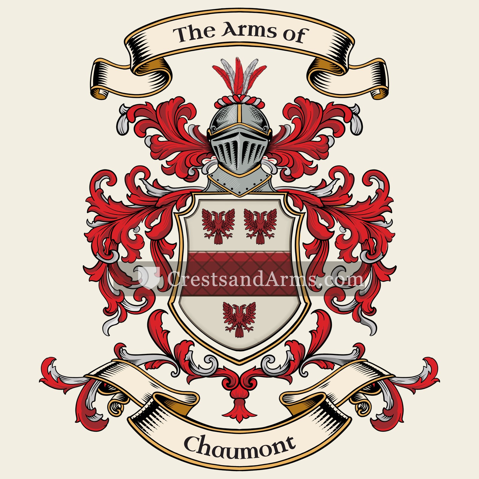 The Chaumont coat of arms