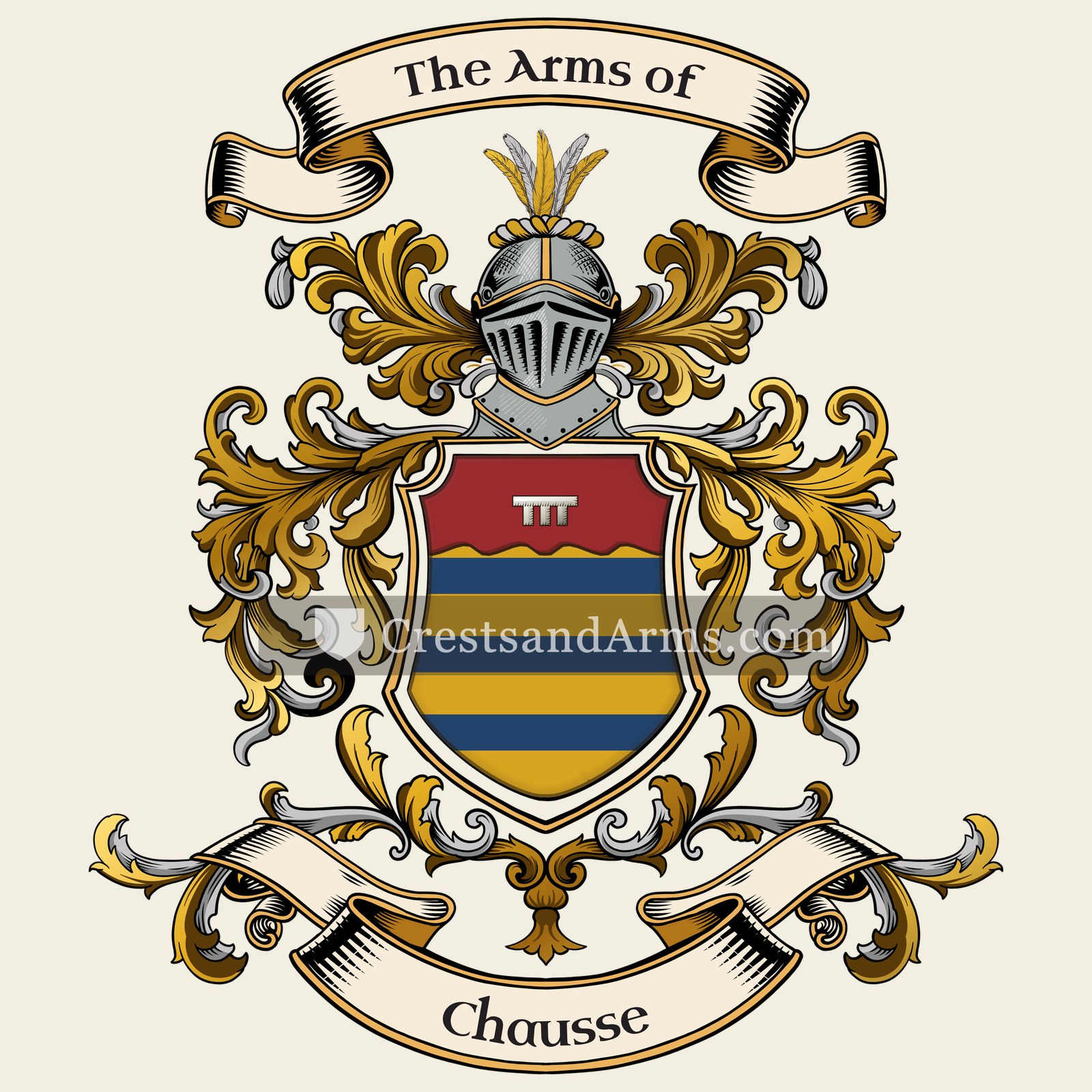 The Chausse coat of arms