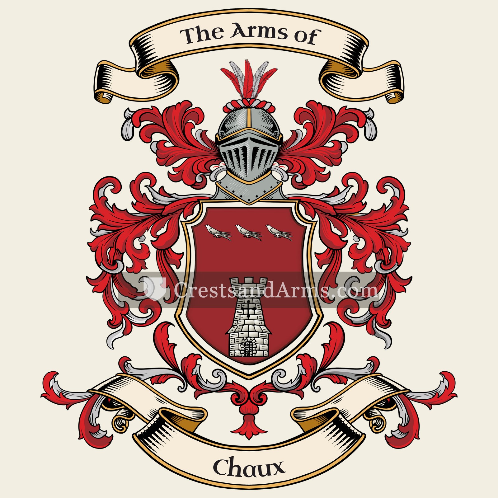 The Chaux coat of arms