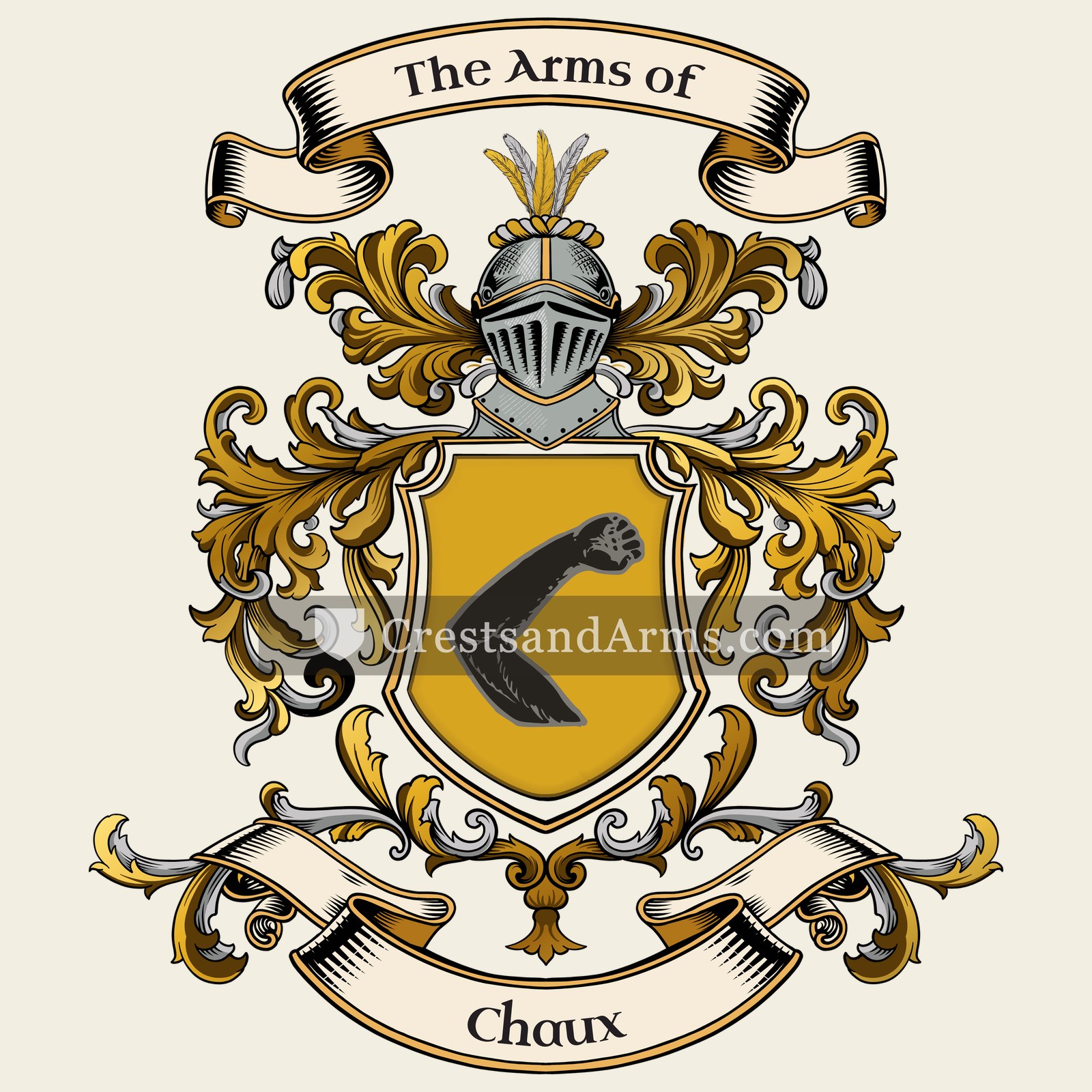 The Chaux coat of arms