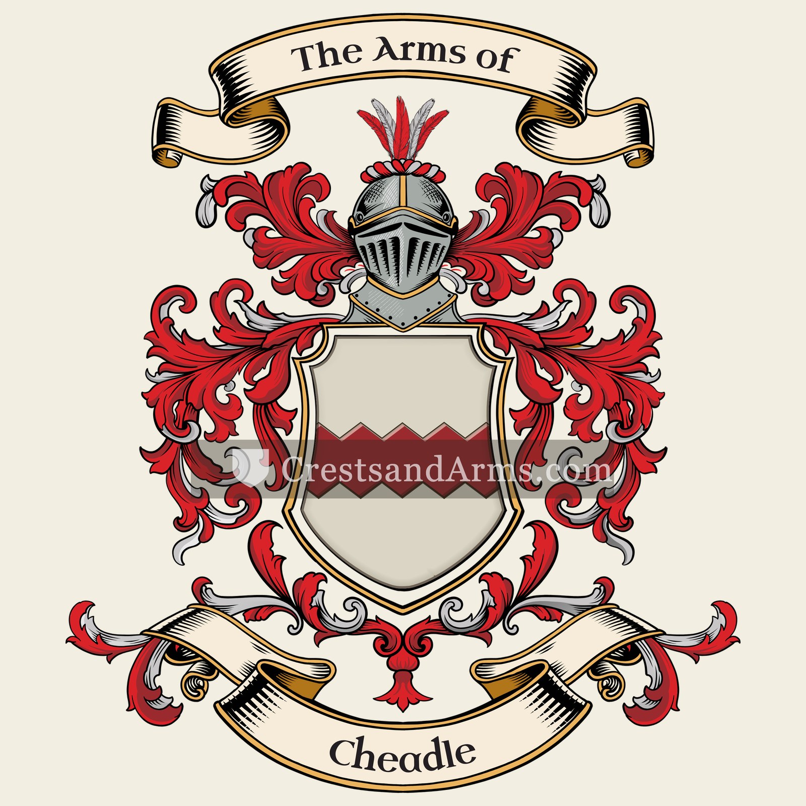 The Cheadle coat of arms