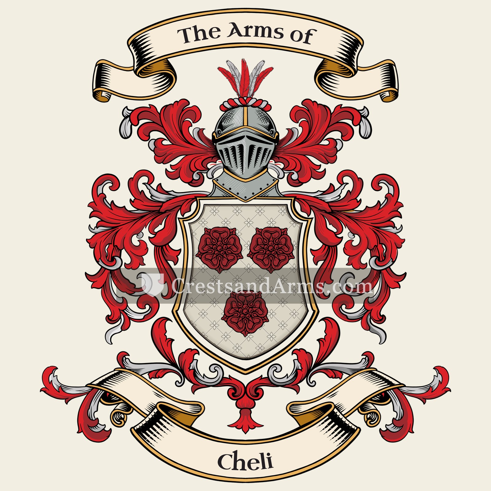 The Cheli coat of arms