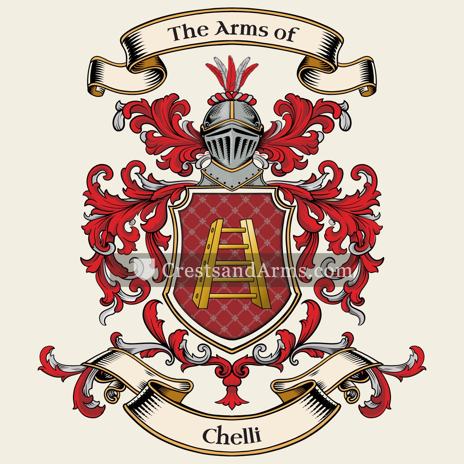 The Chelli coat of arms