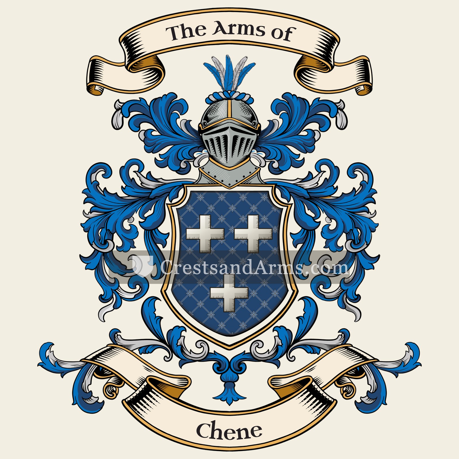 The Chene coat of arms