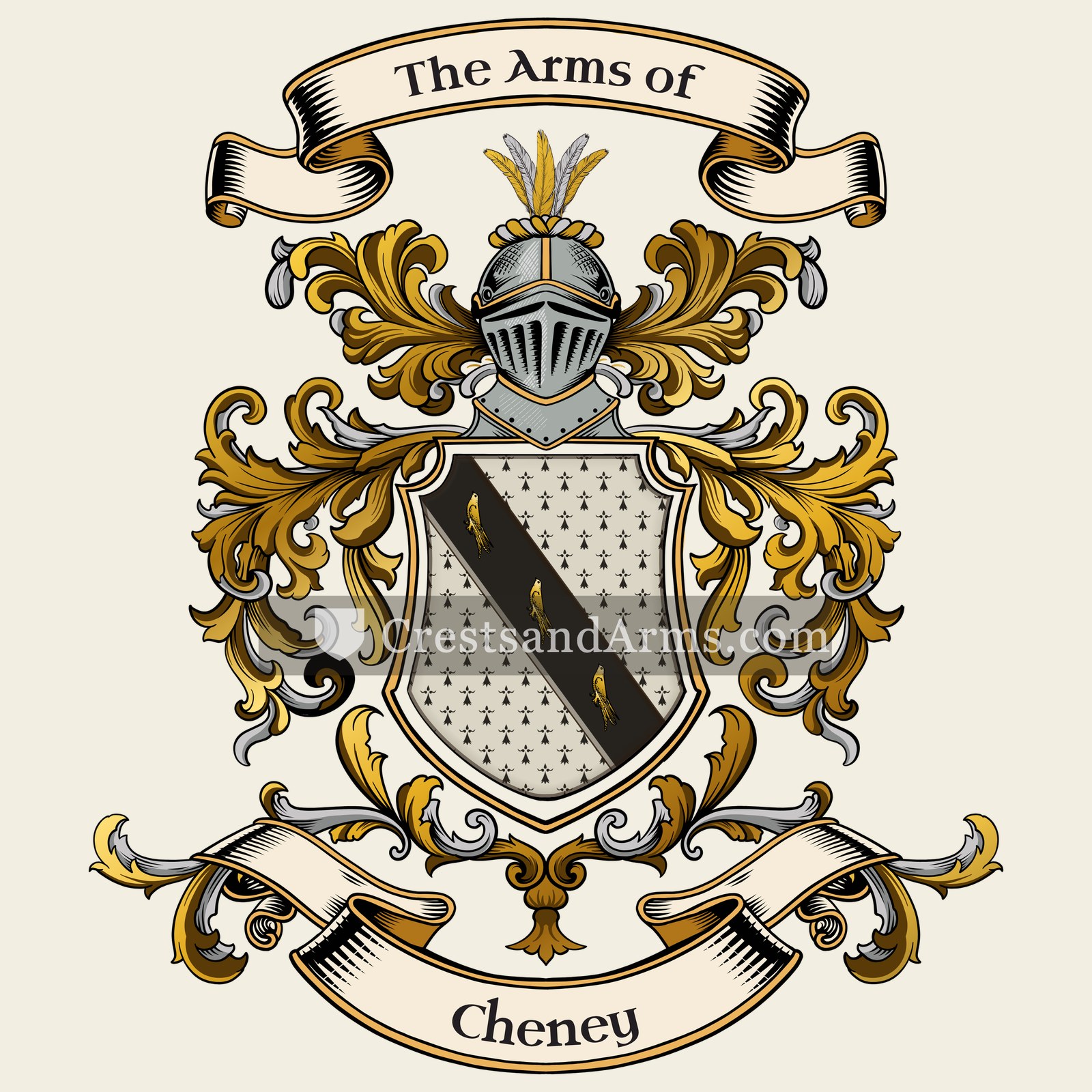 The Cheney coat of arms
