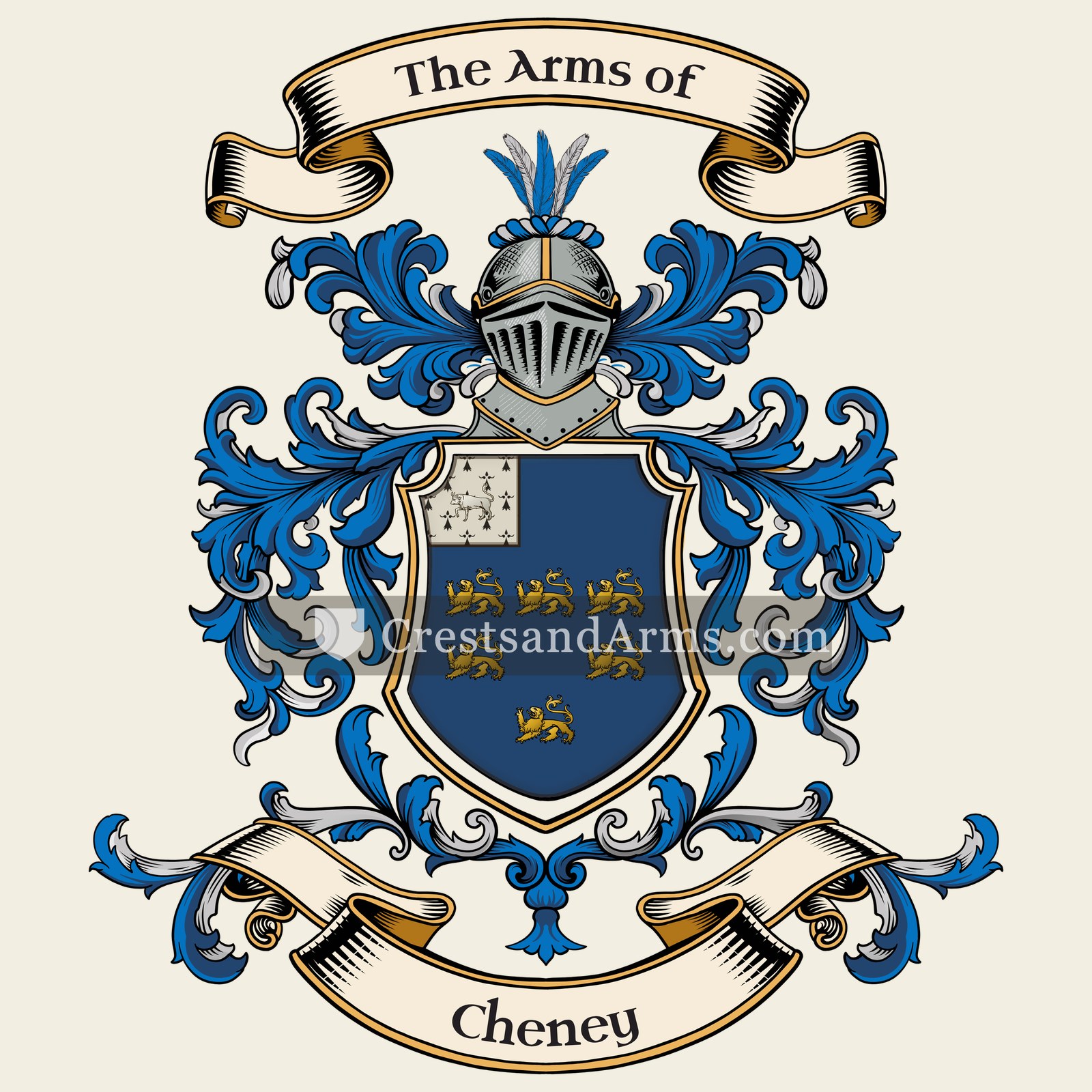 The Cheney coat of arms