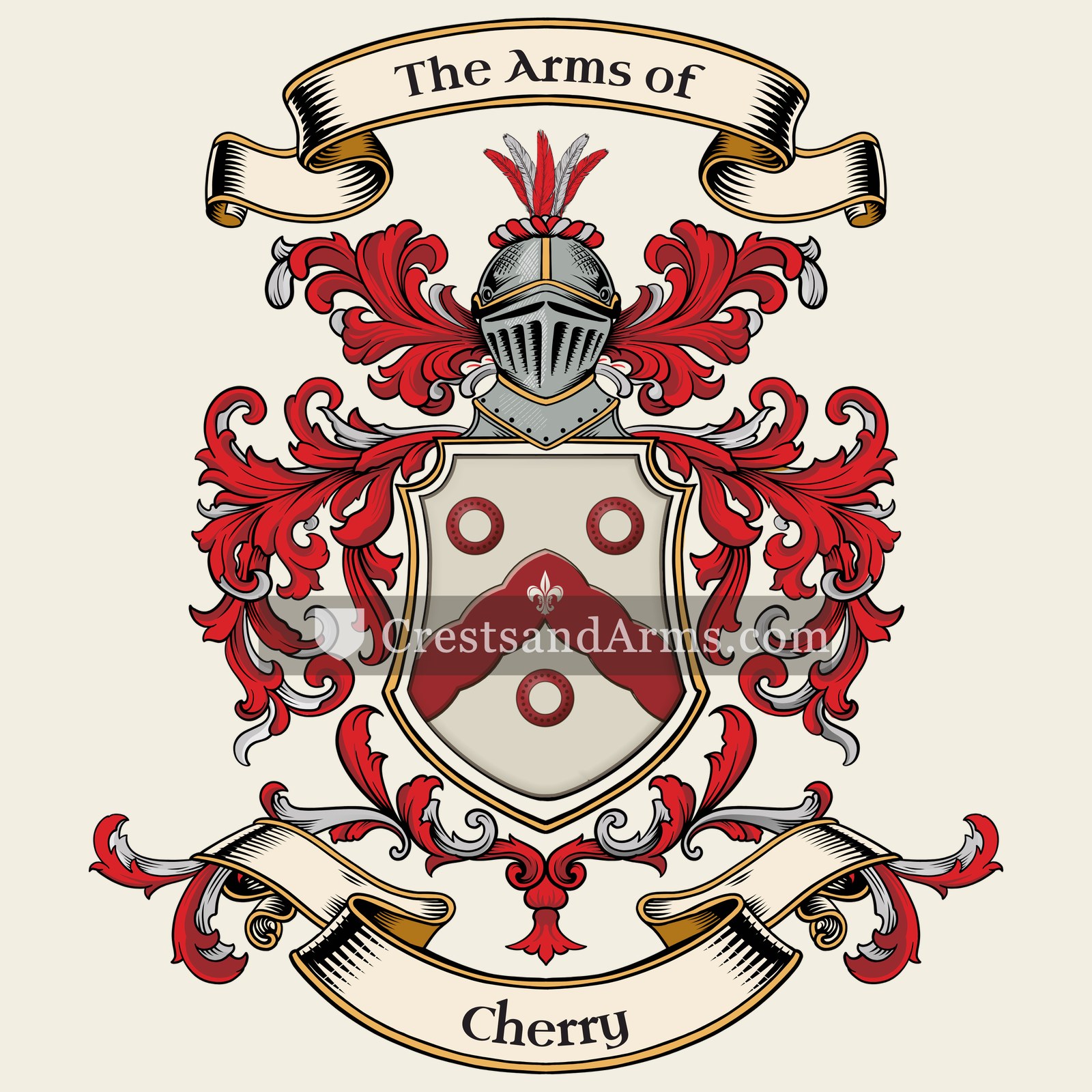 The Cherry coat of arms