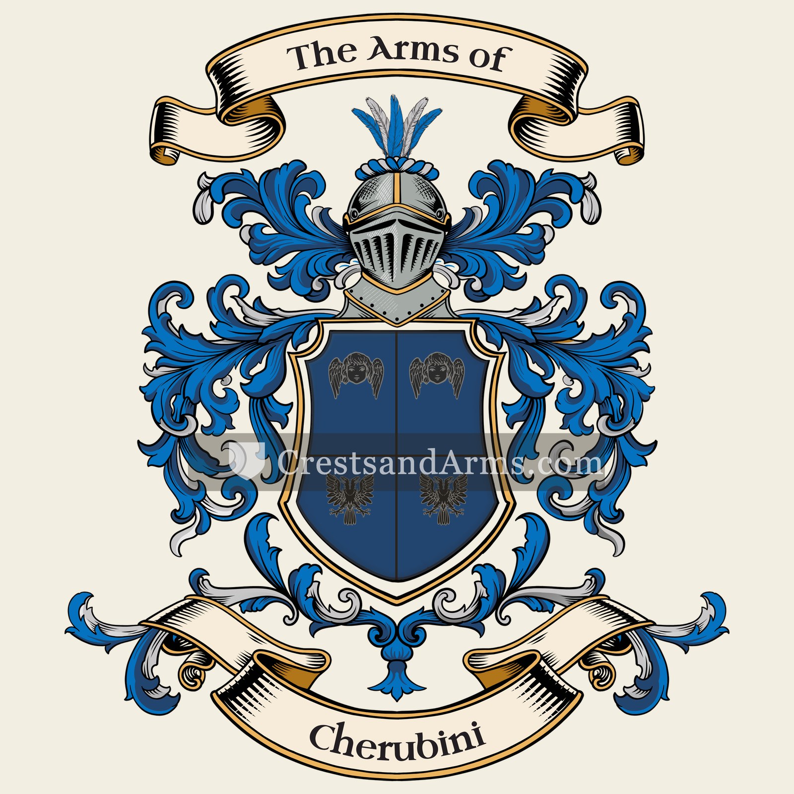 The Cherubini coat of arms