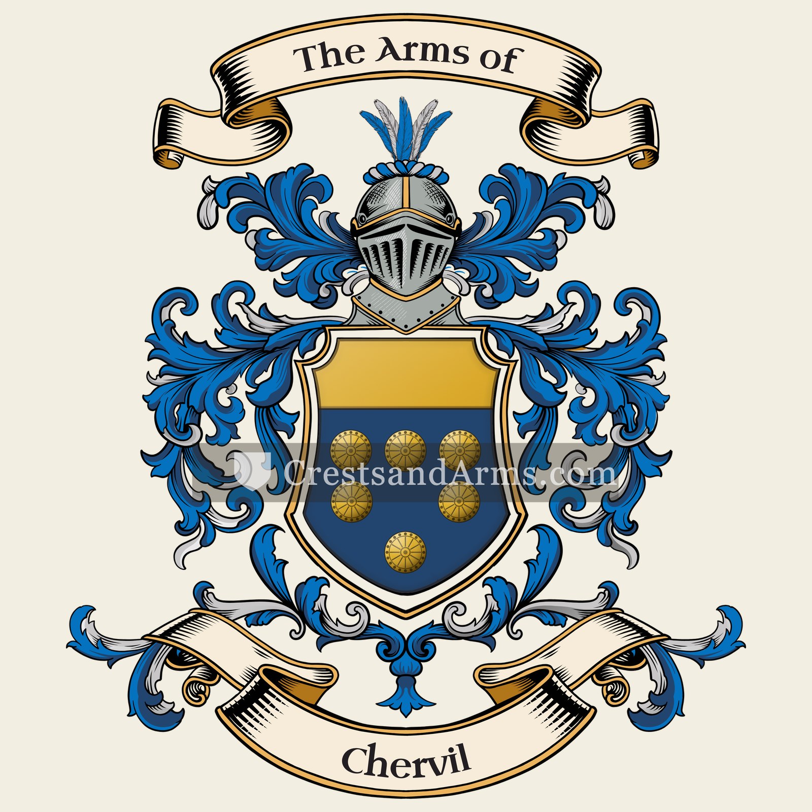 The Chervil coat of arms