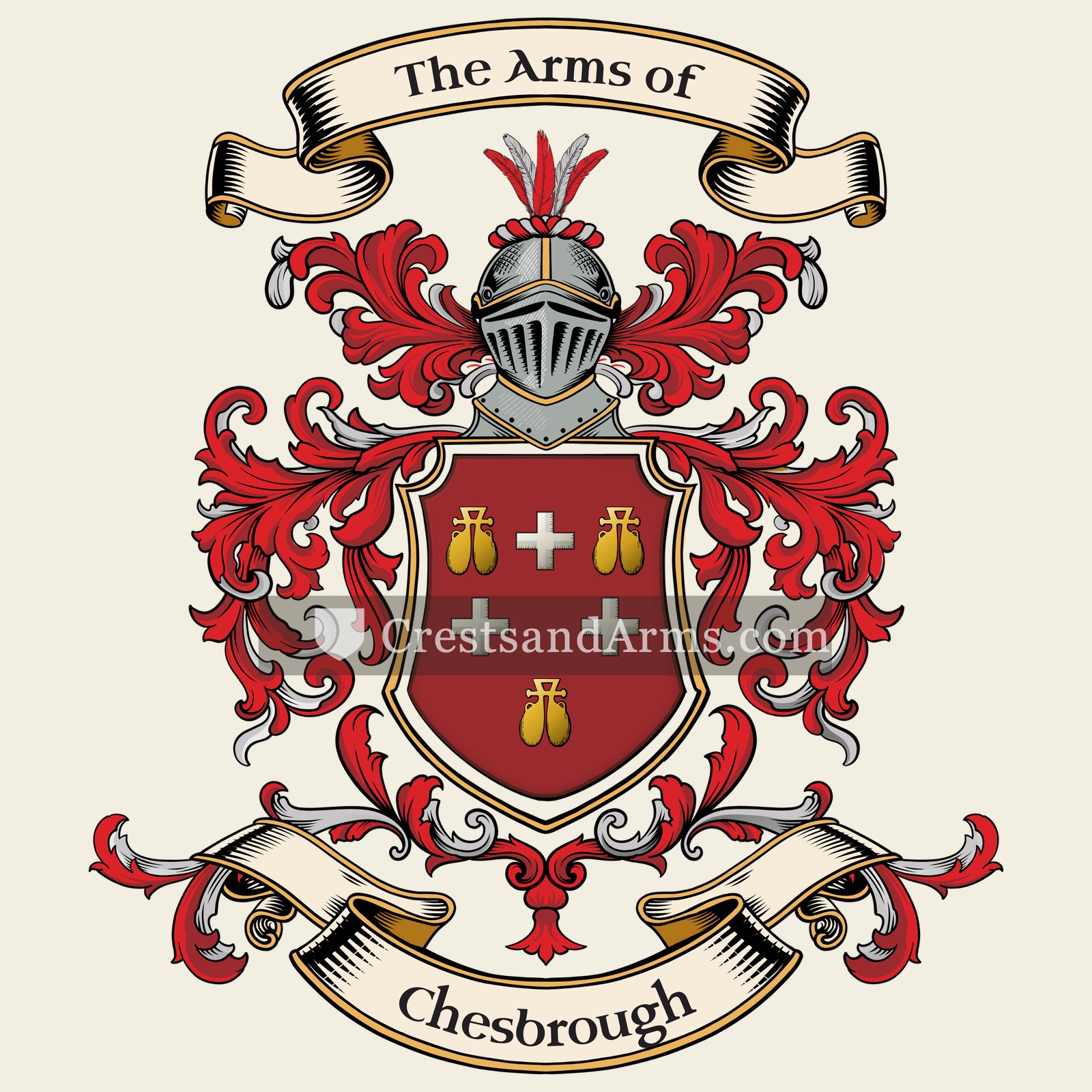 The Chesbrough coat of arms