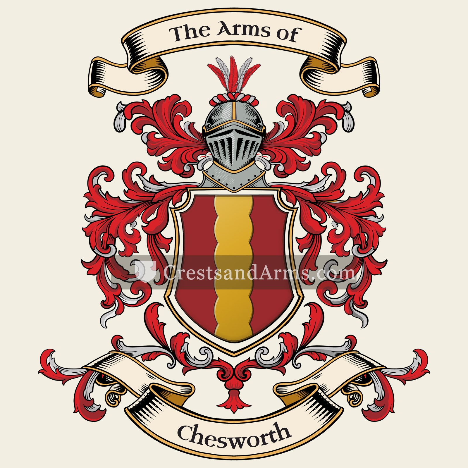 The Chesworth coat of arms