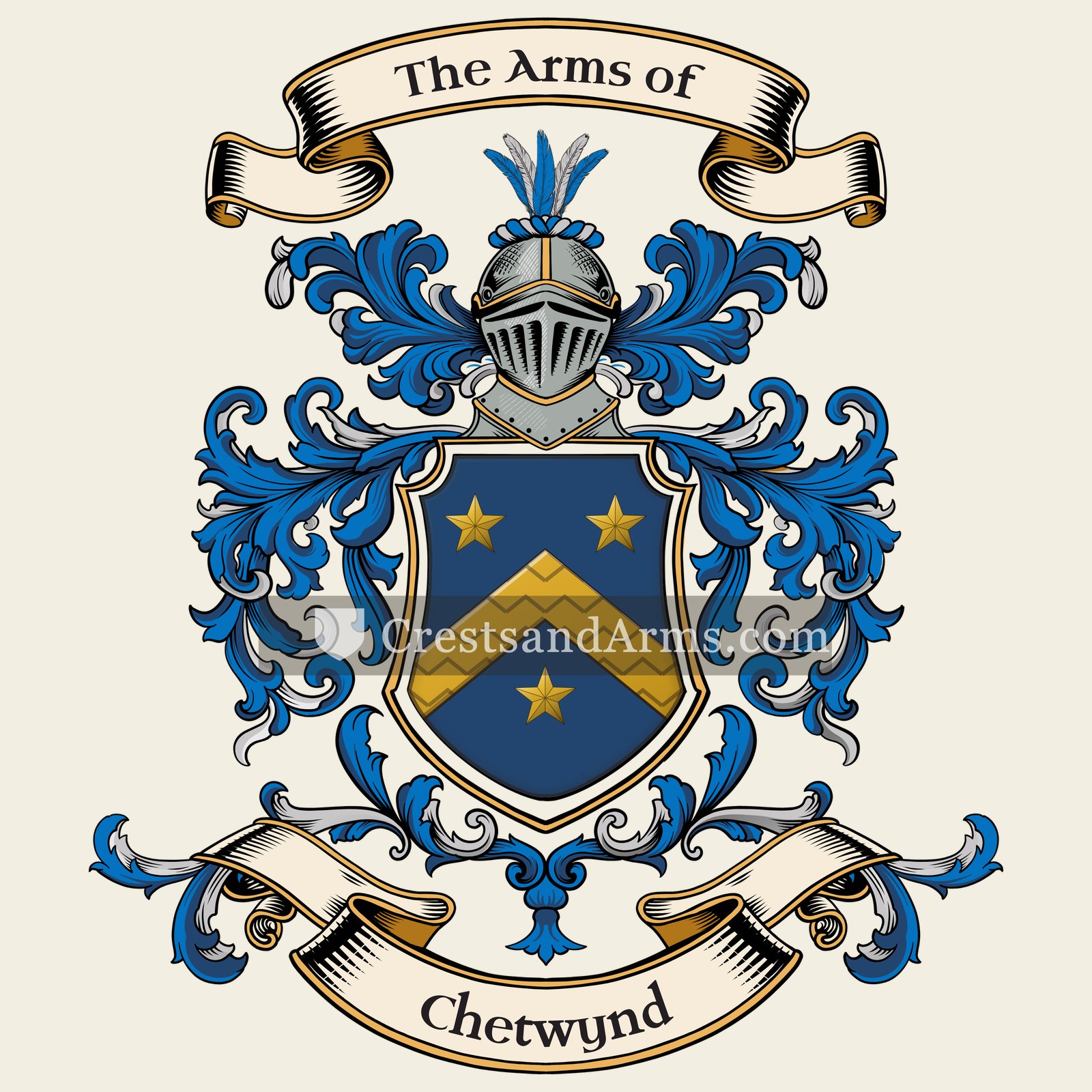 The Chetwynd coat of arms