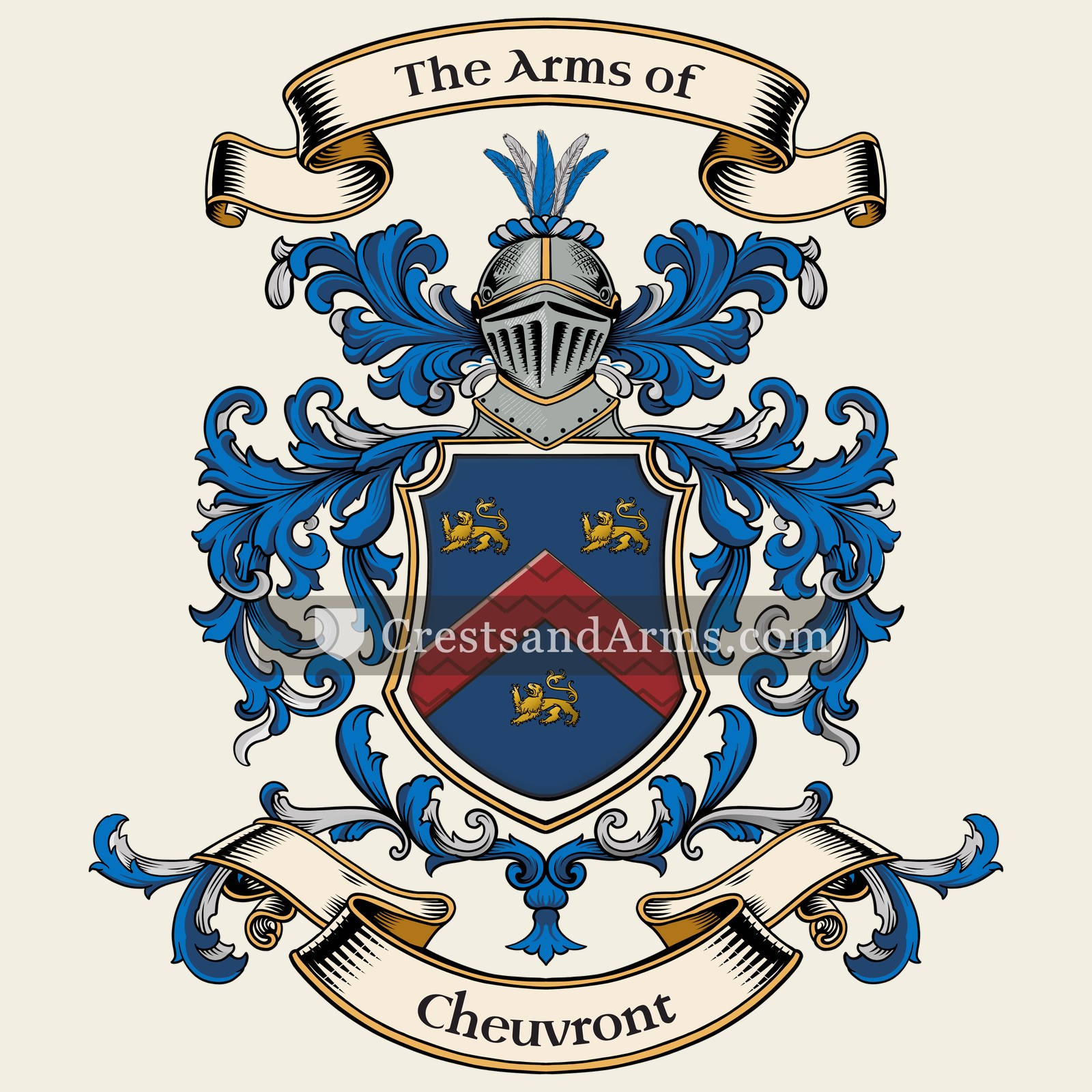 The Cheuvront coat of arms