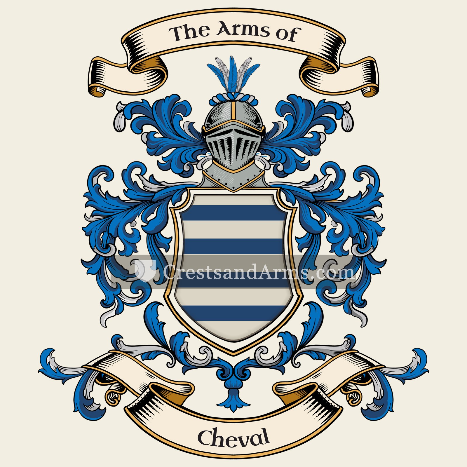 The Cheval coat of arms