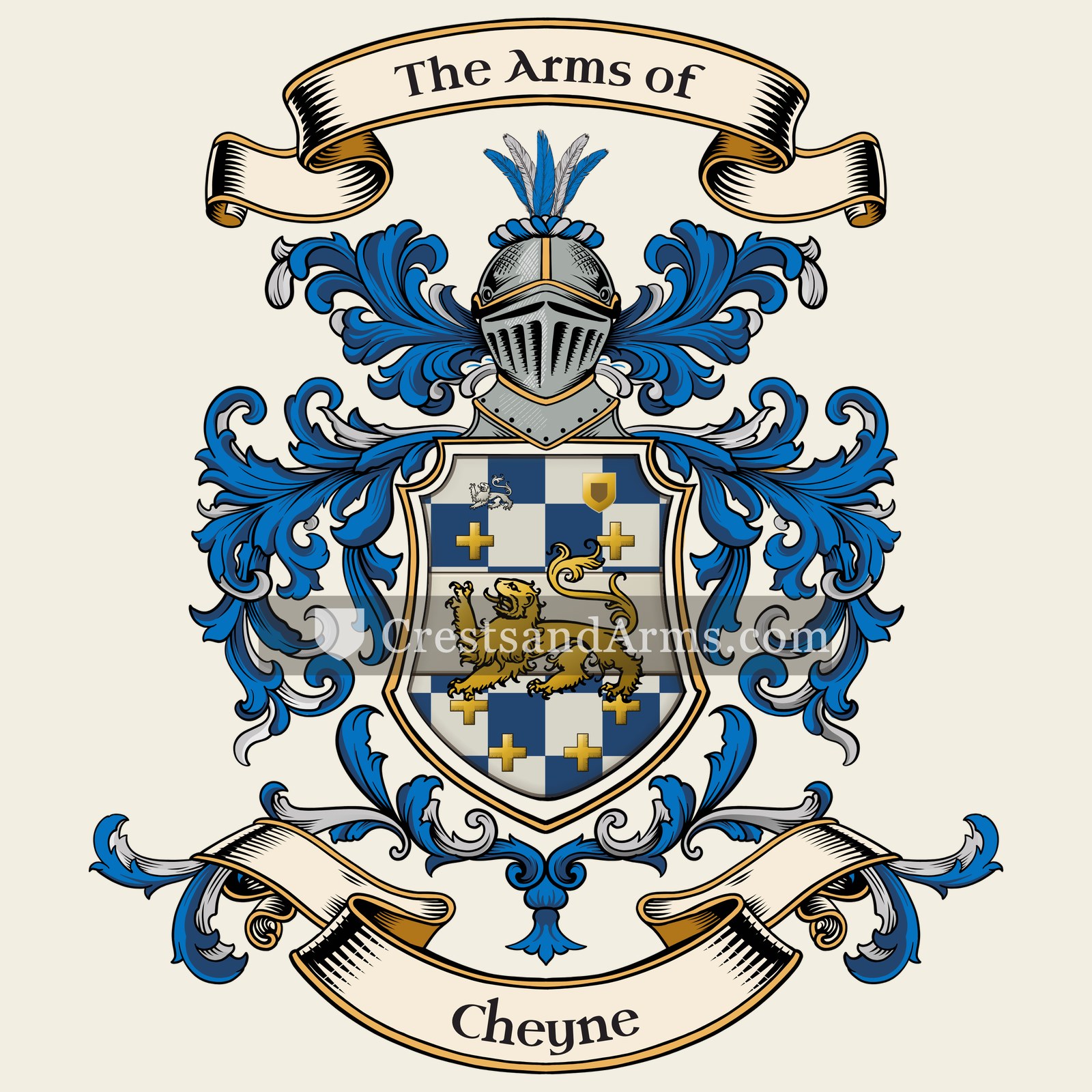 The Cheyne coat of arms