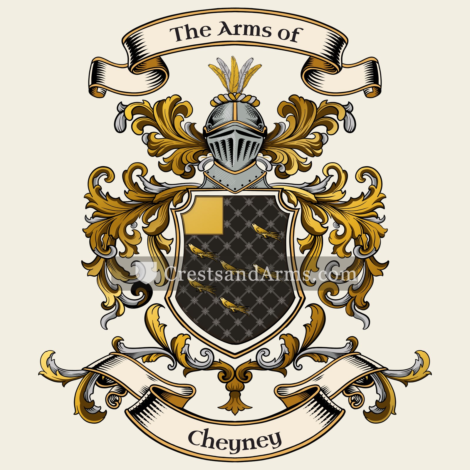 The Cheyney coat of arms