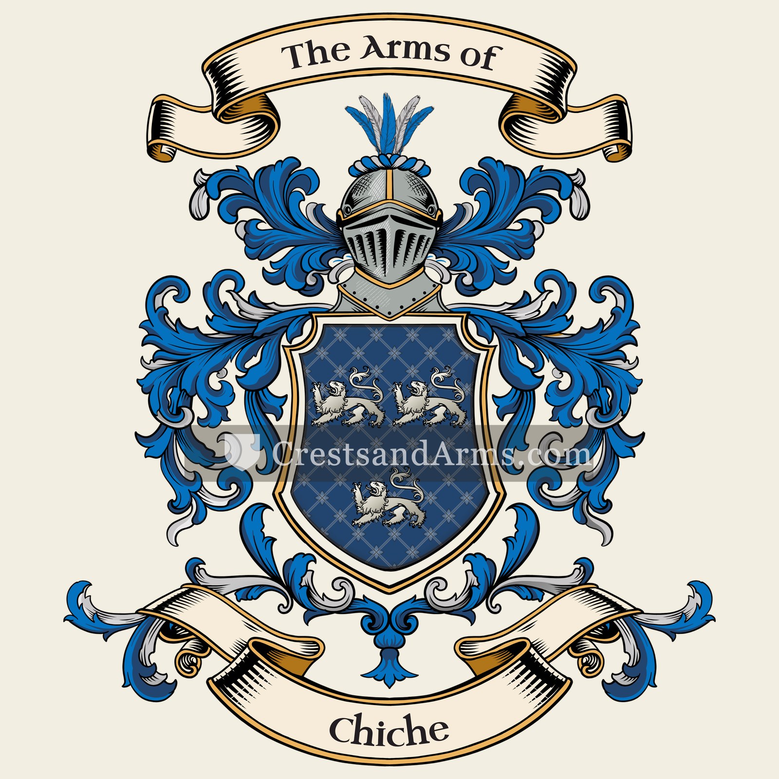 The Chiche coat of arms