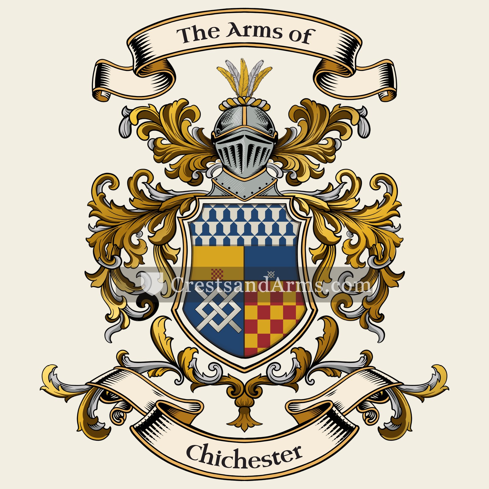 The Chichester coat of arms