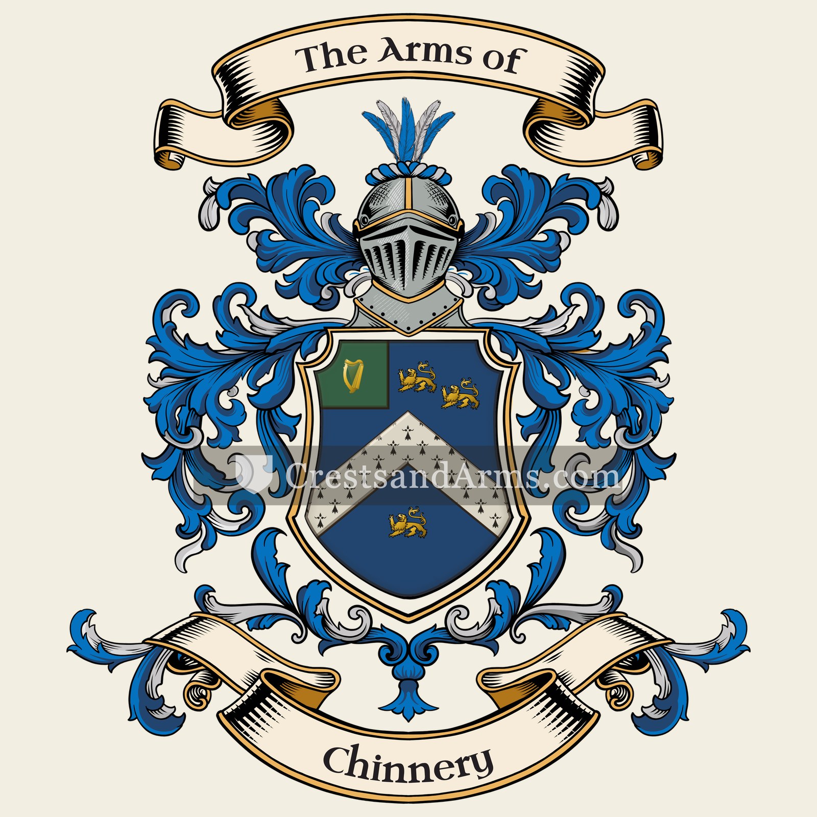 The Chinnery coat of arms