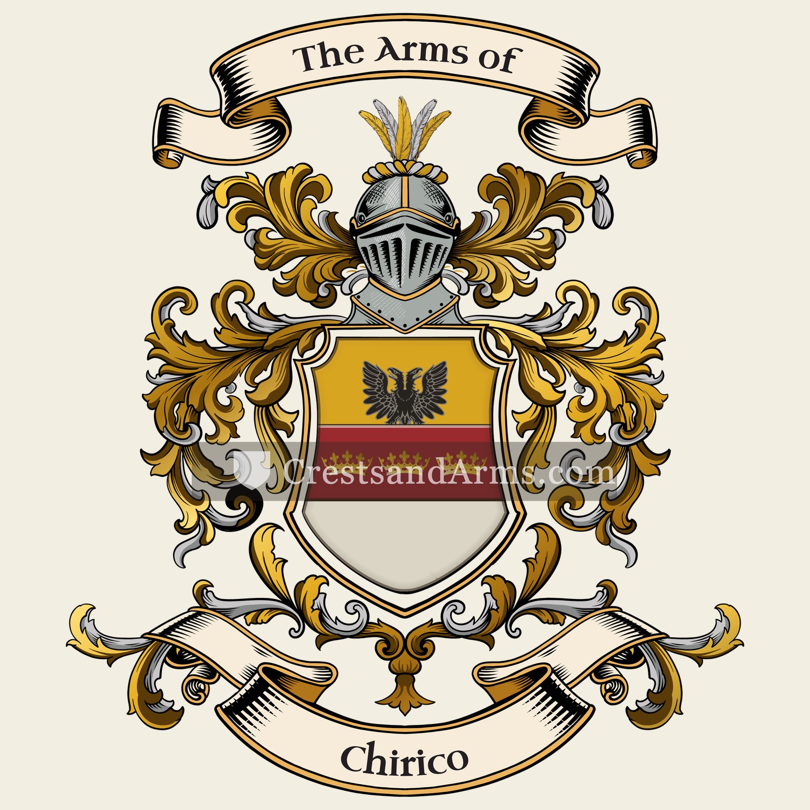 The Chirico coat of arms