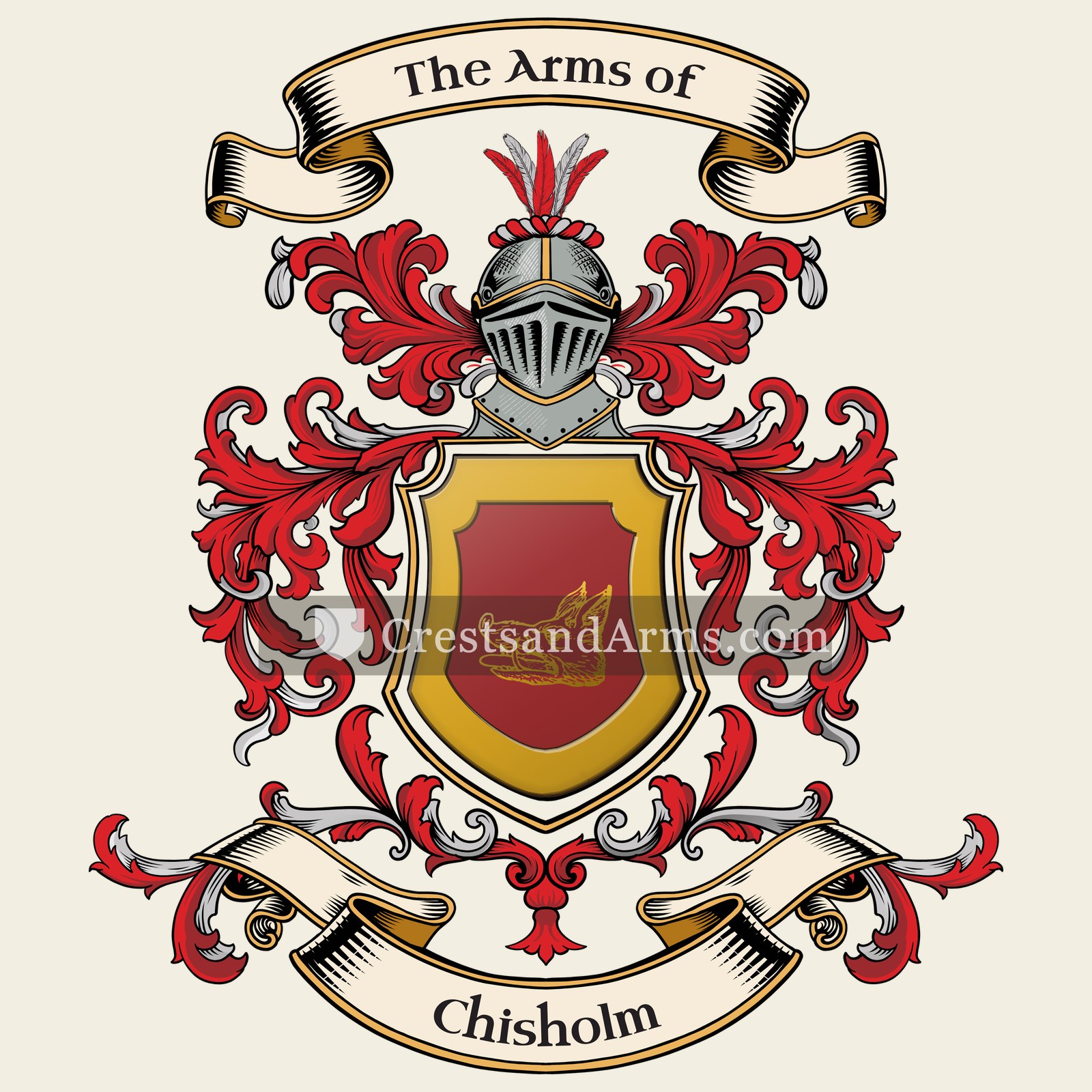 The Chisholm coat of arms
