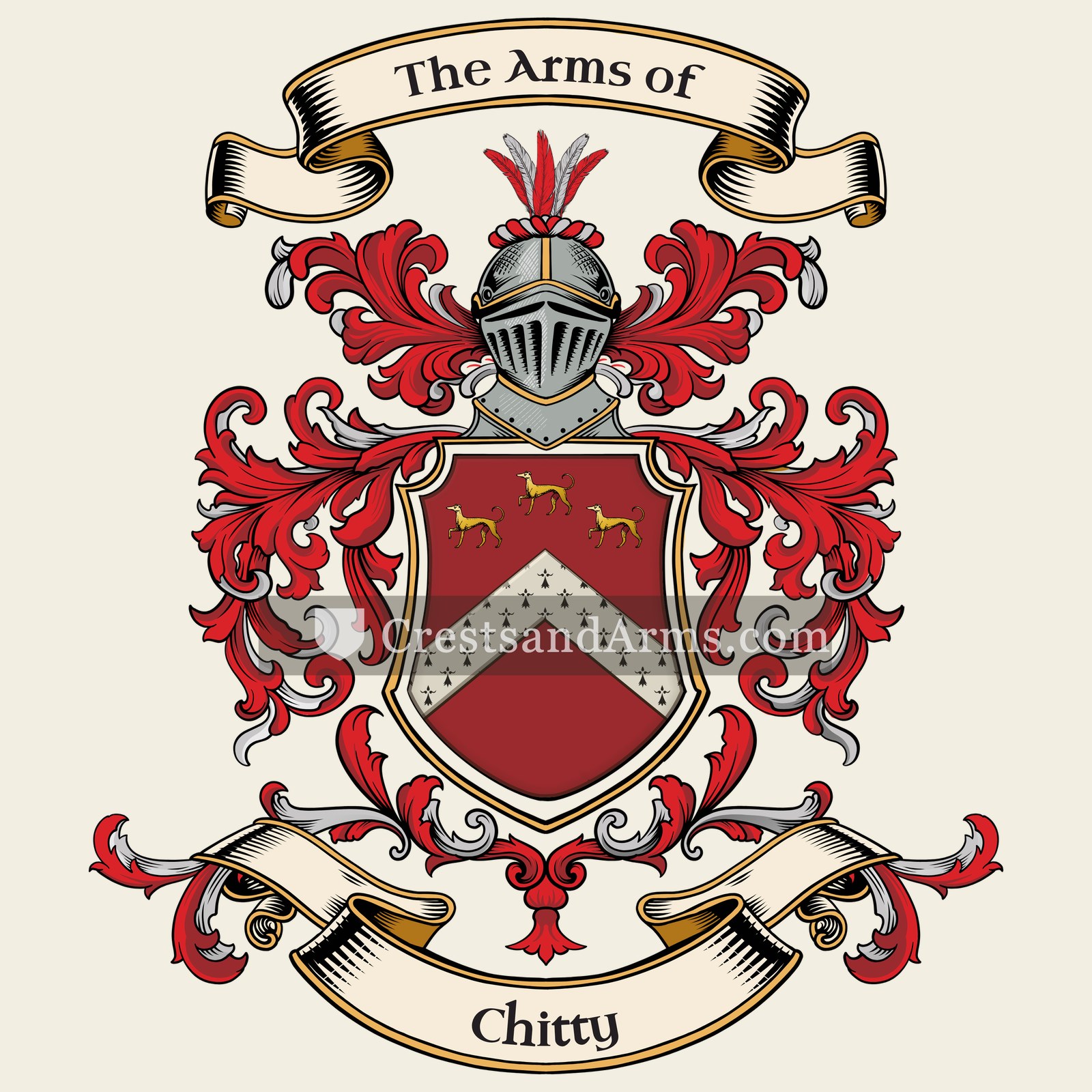 The Chitty coat of arms