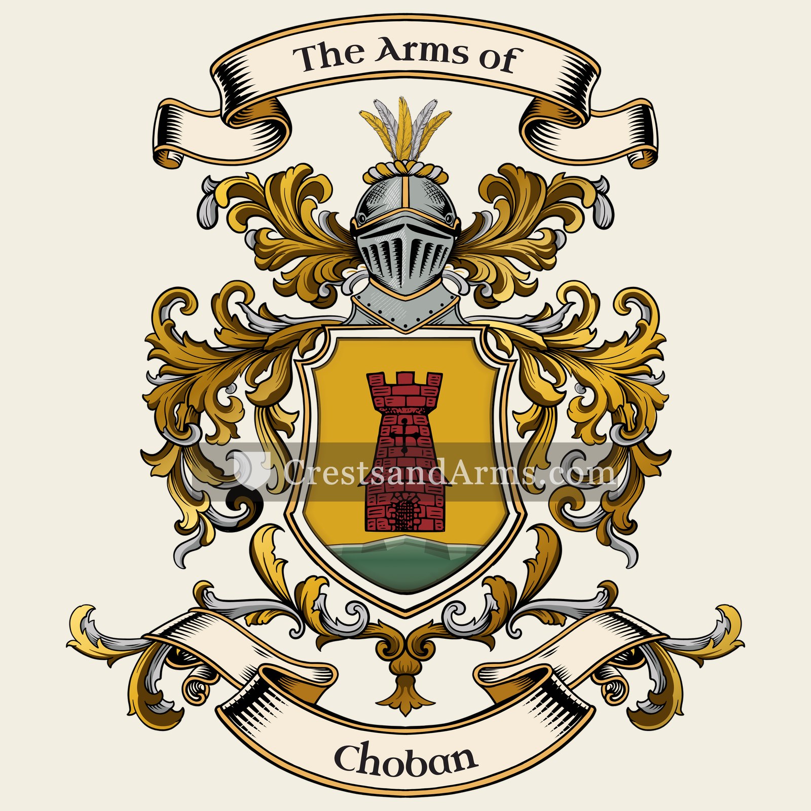 The Choban coat of arms