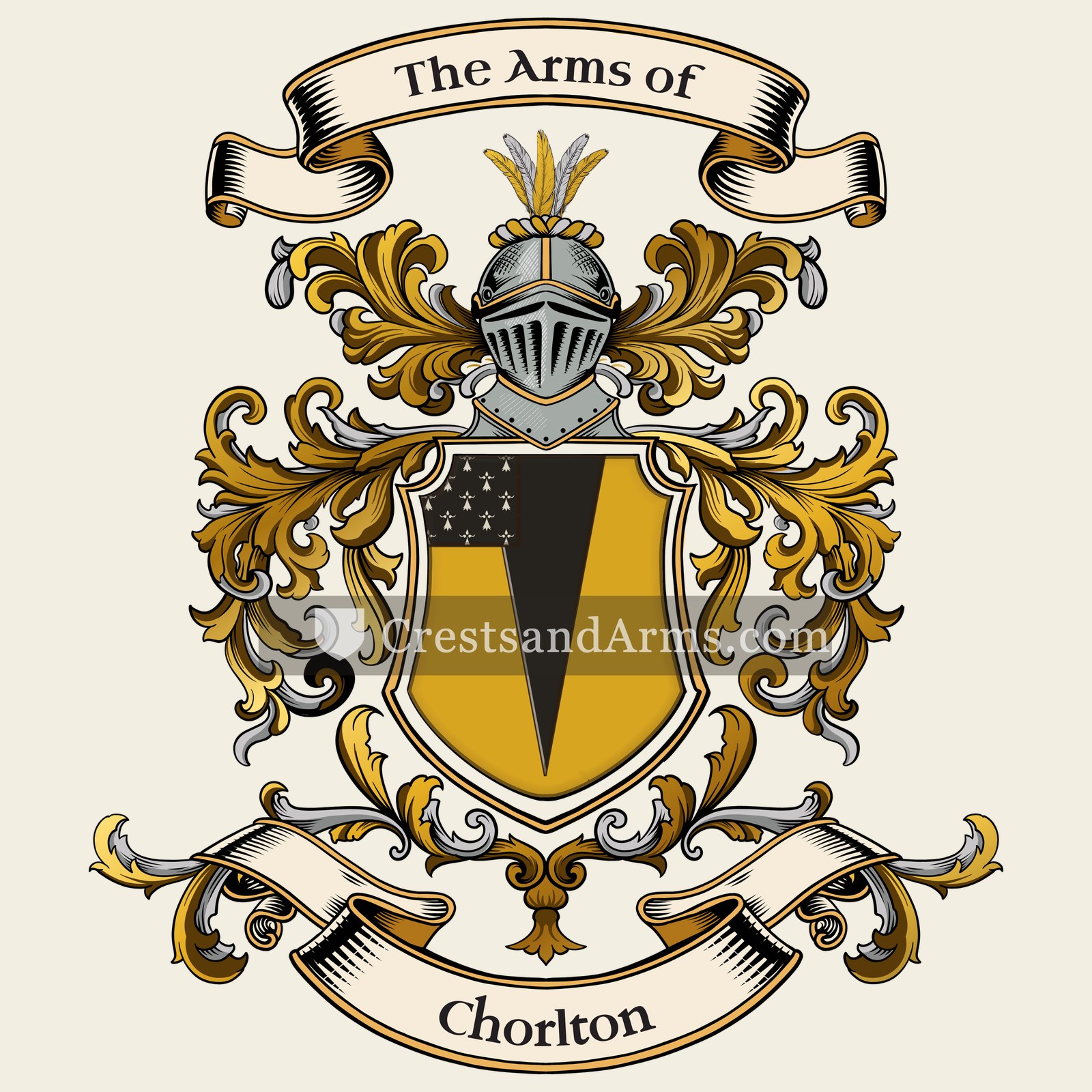 The Chorlton coat of arms
