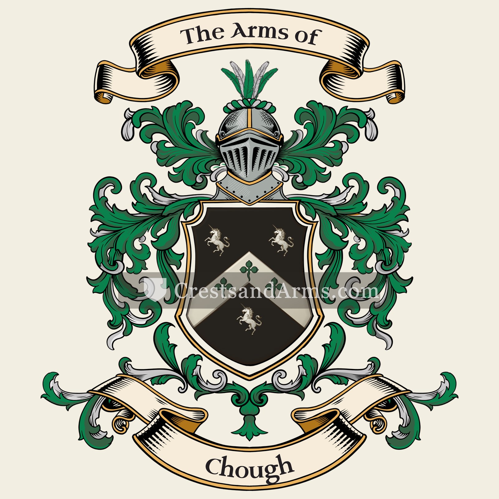 The Chough coat of arms
