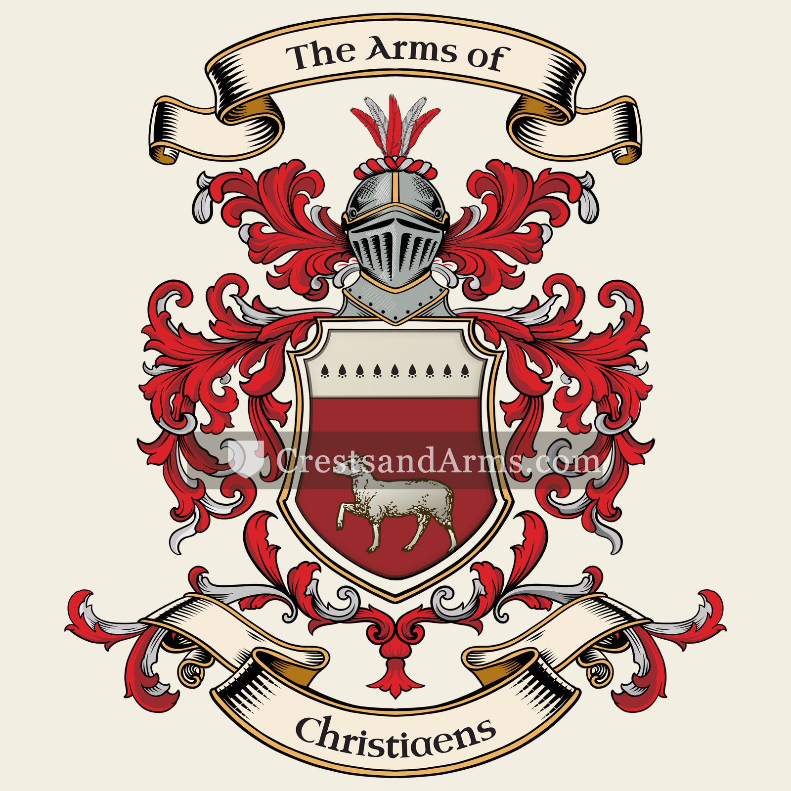 The Christiaens coat of arms