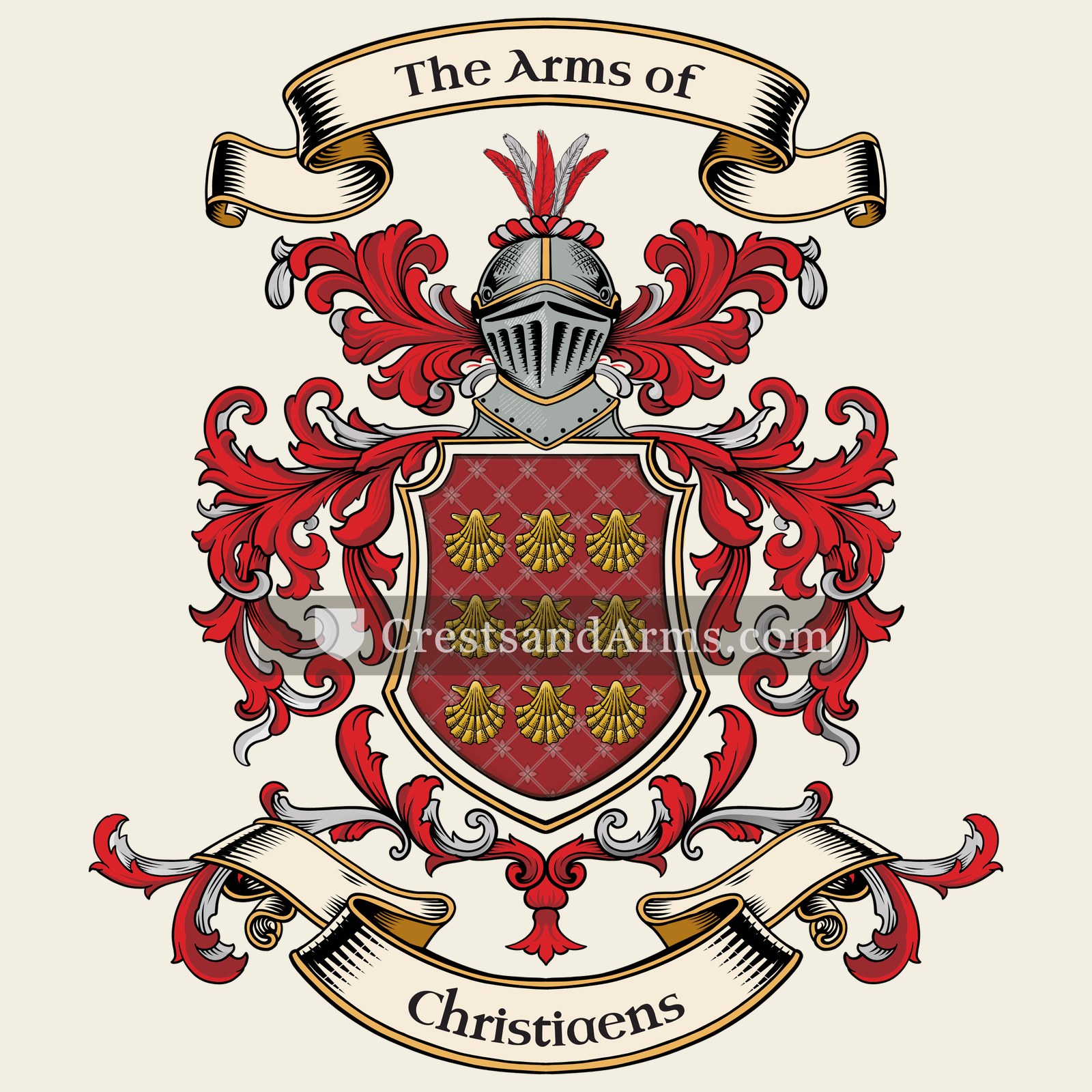 The Christiaens coat of arms