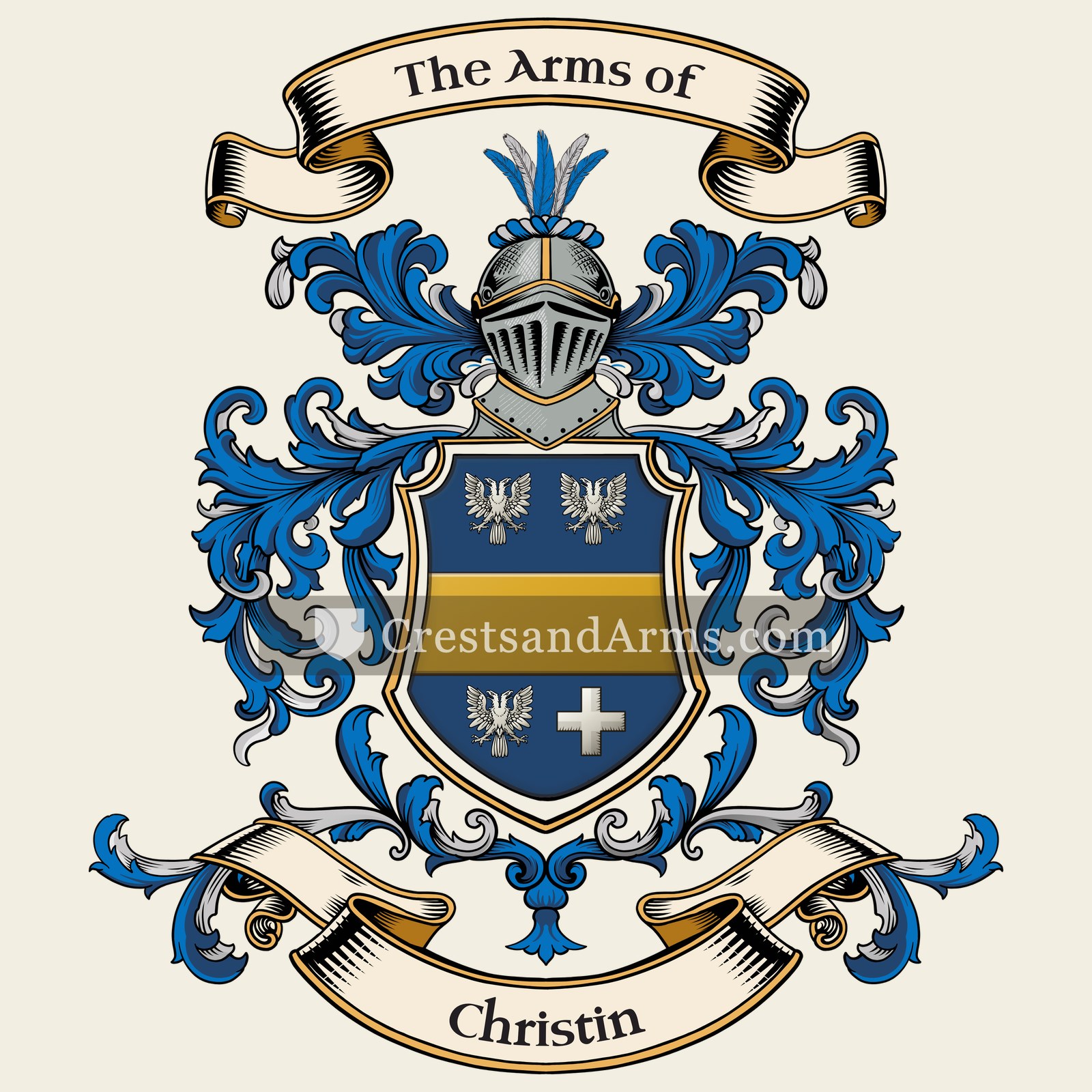 The Christin coat of arms