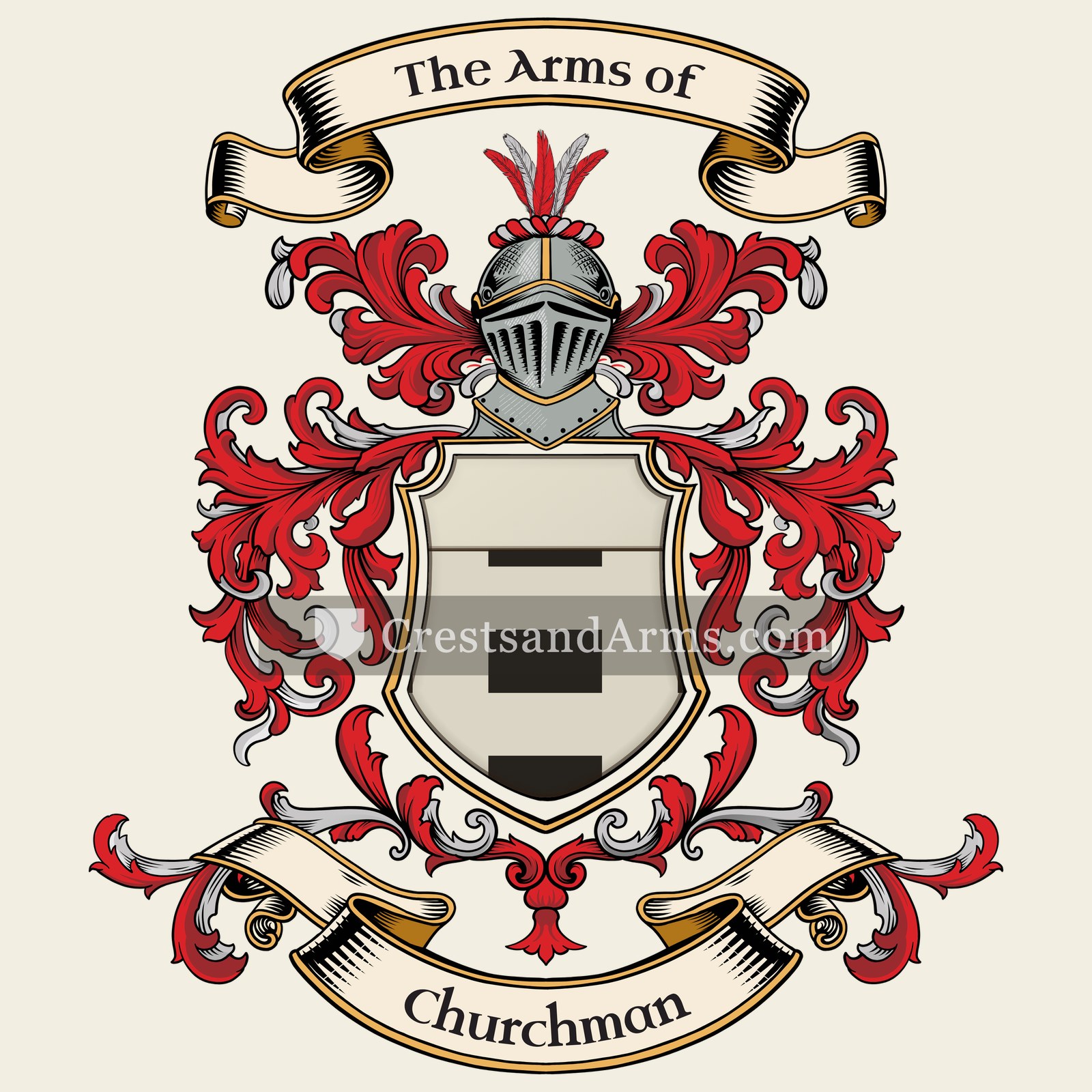 The Churchman coat of arms