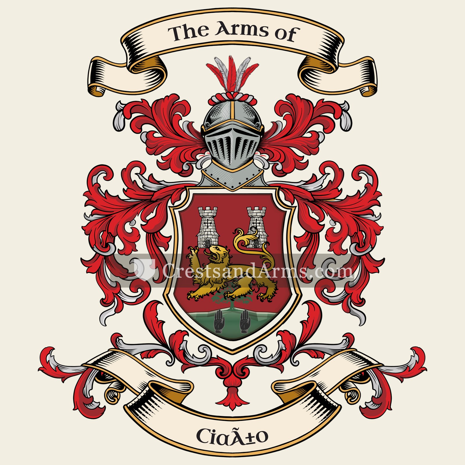 The Ciaño coat of arms