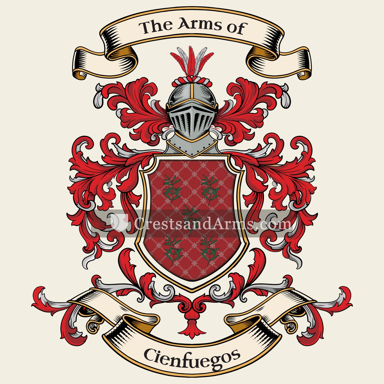 The Cienfuegos coat of arms