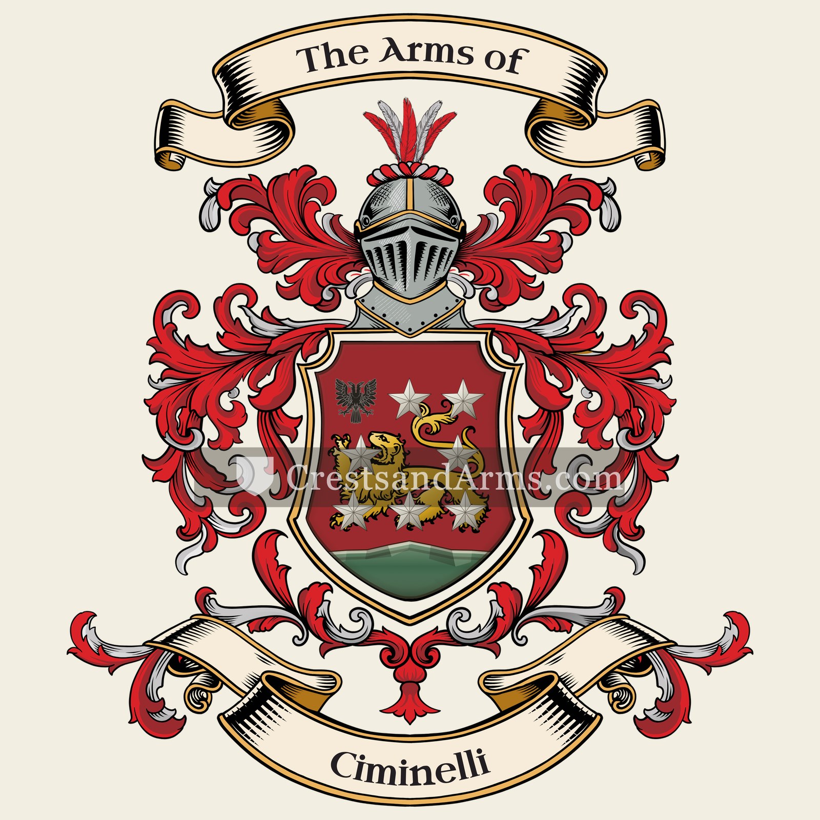 The Ciminelli coat of arms