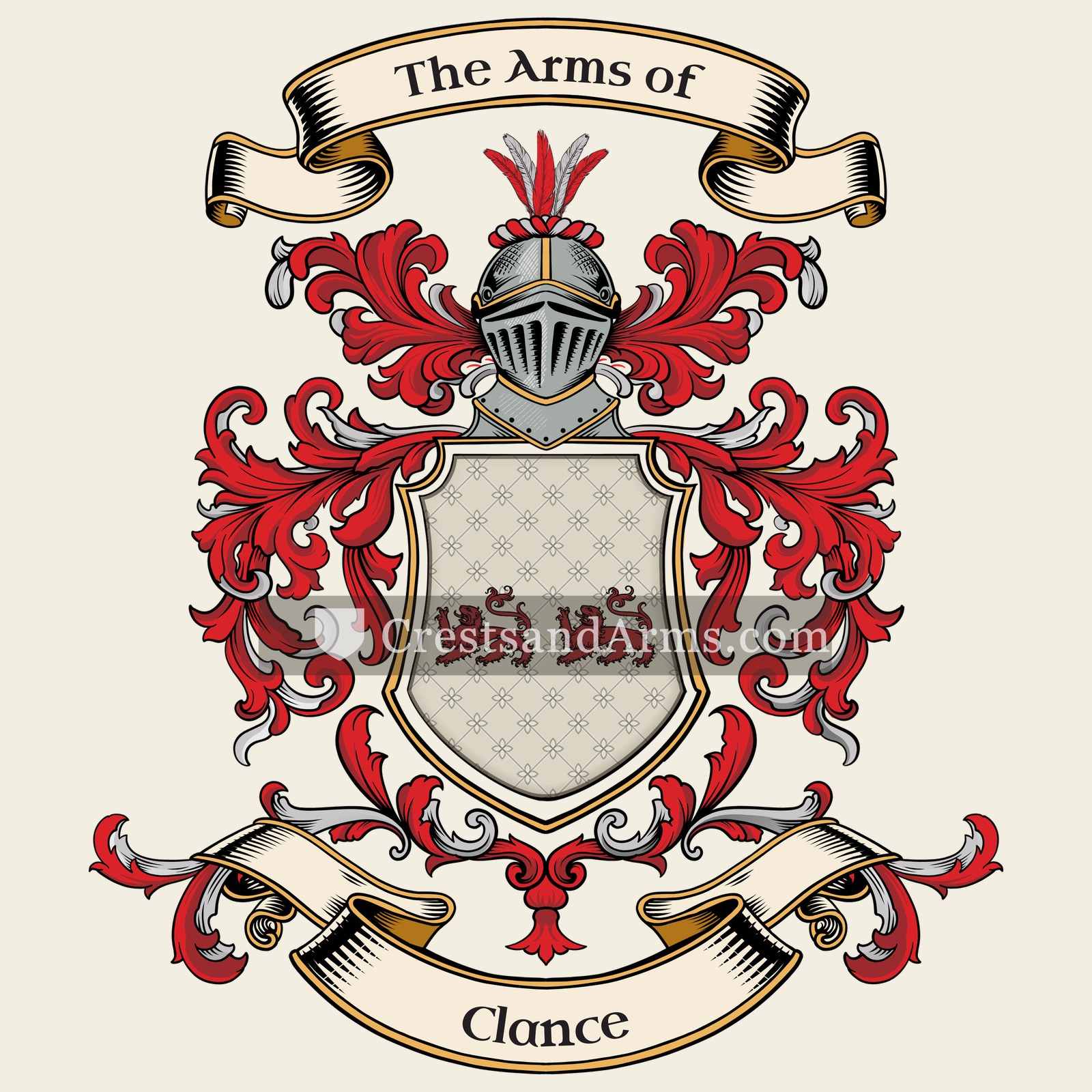 The Clance coat of arms
