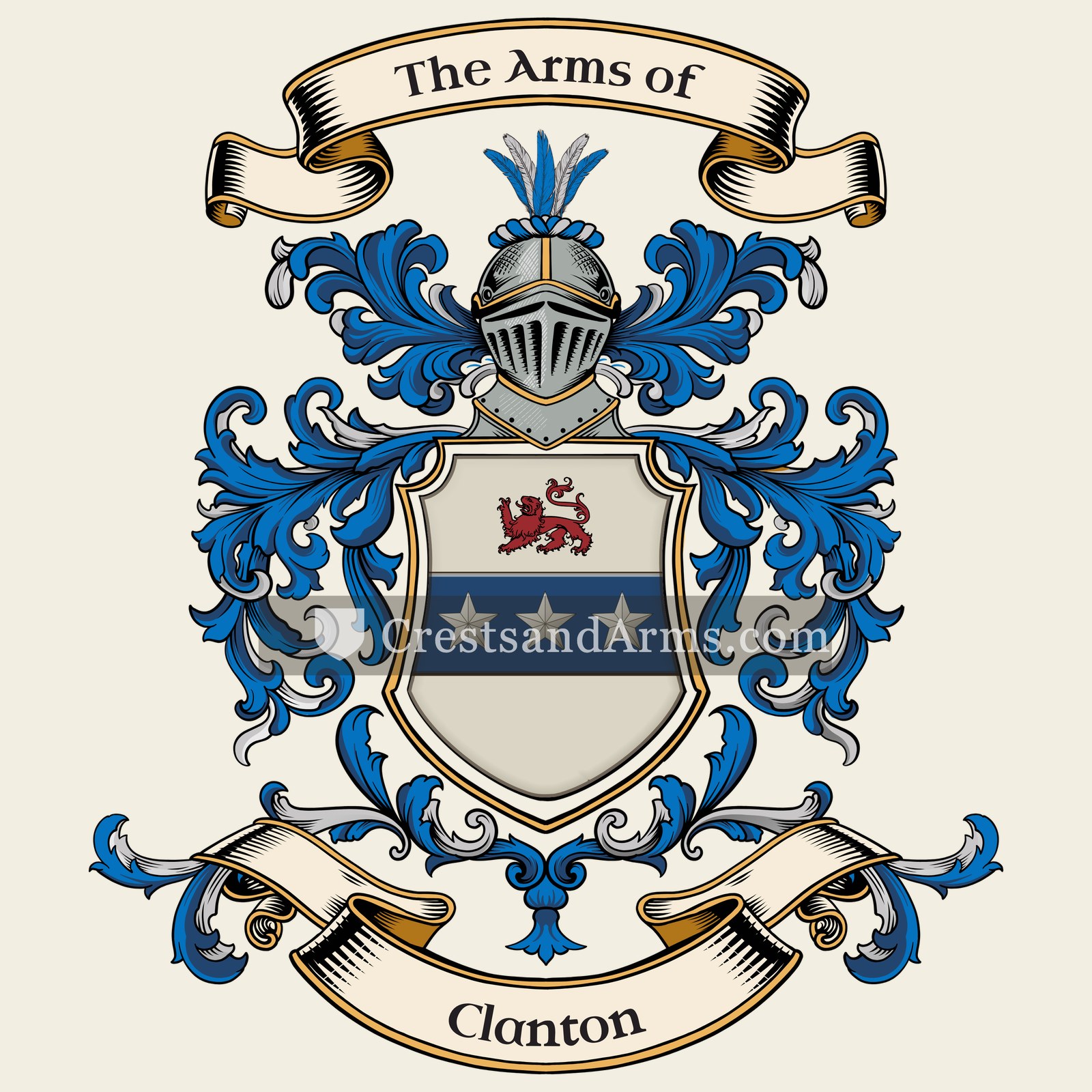 The Clanton coat of arms
