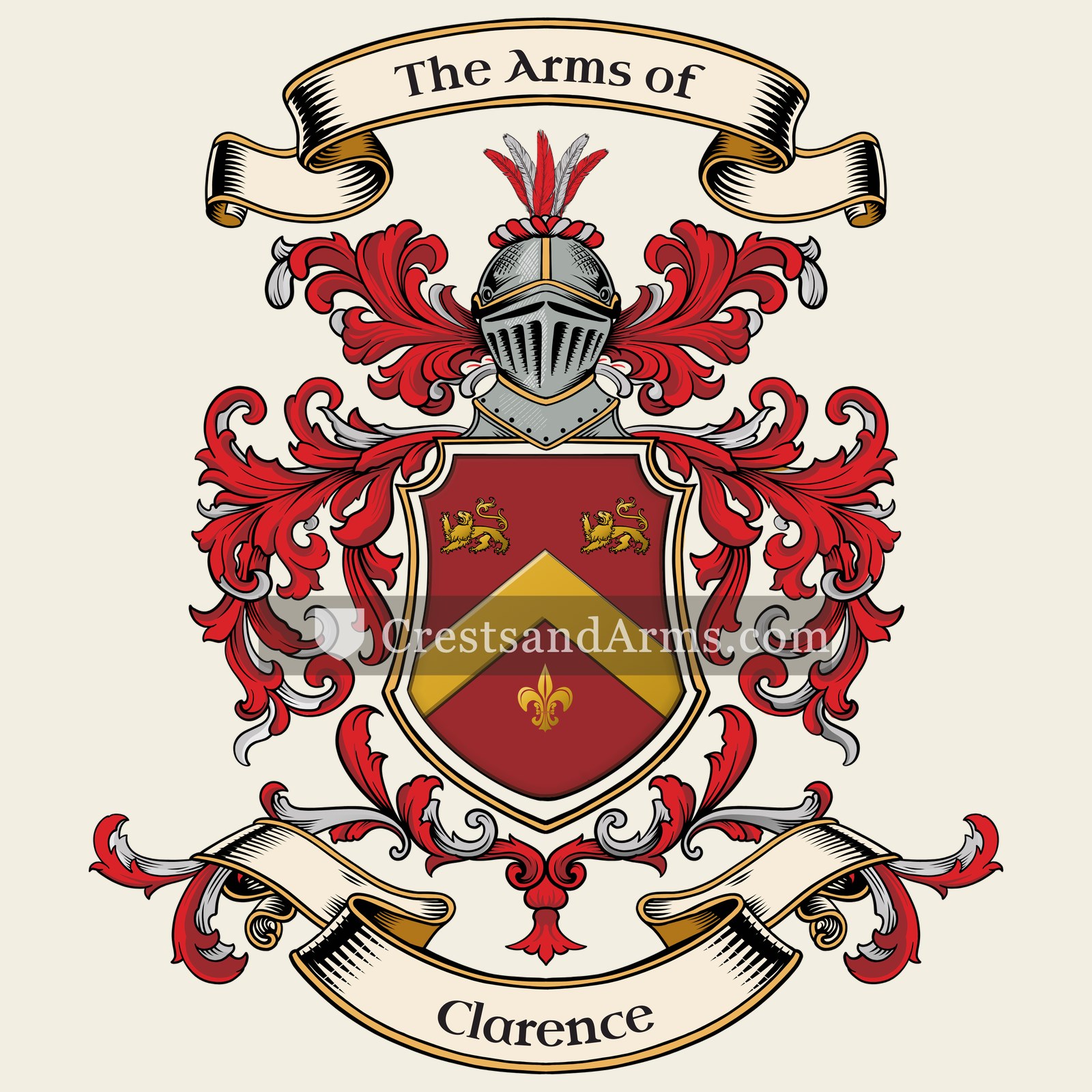 The Clarence coat of arms