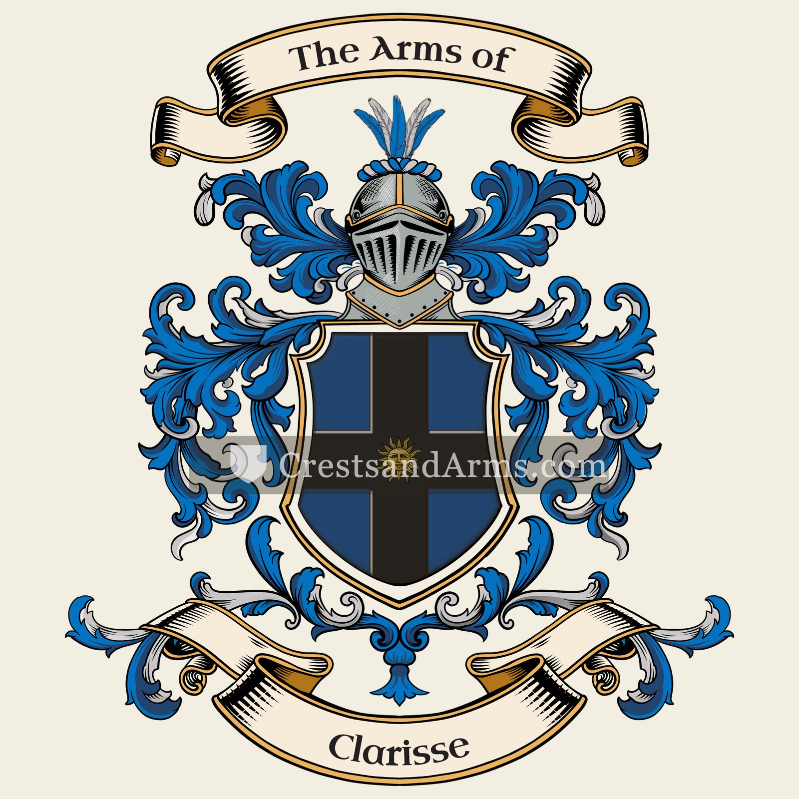 The Clarisse coat of arms