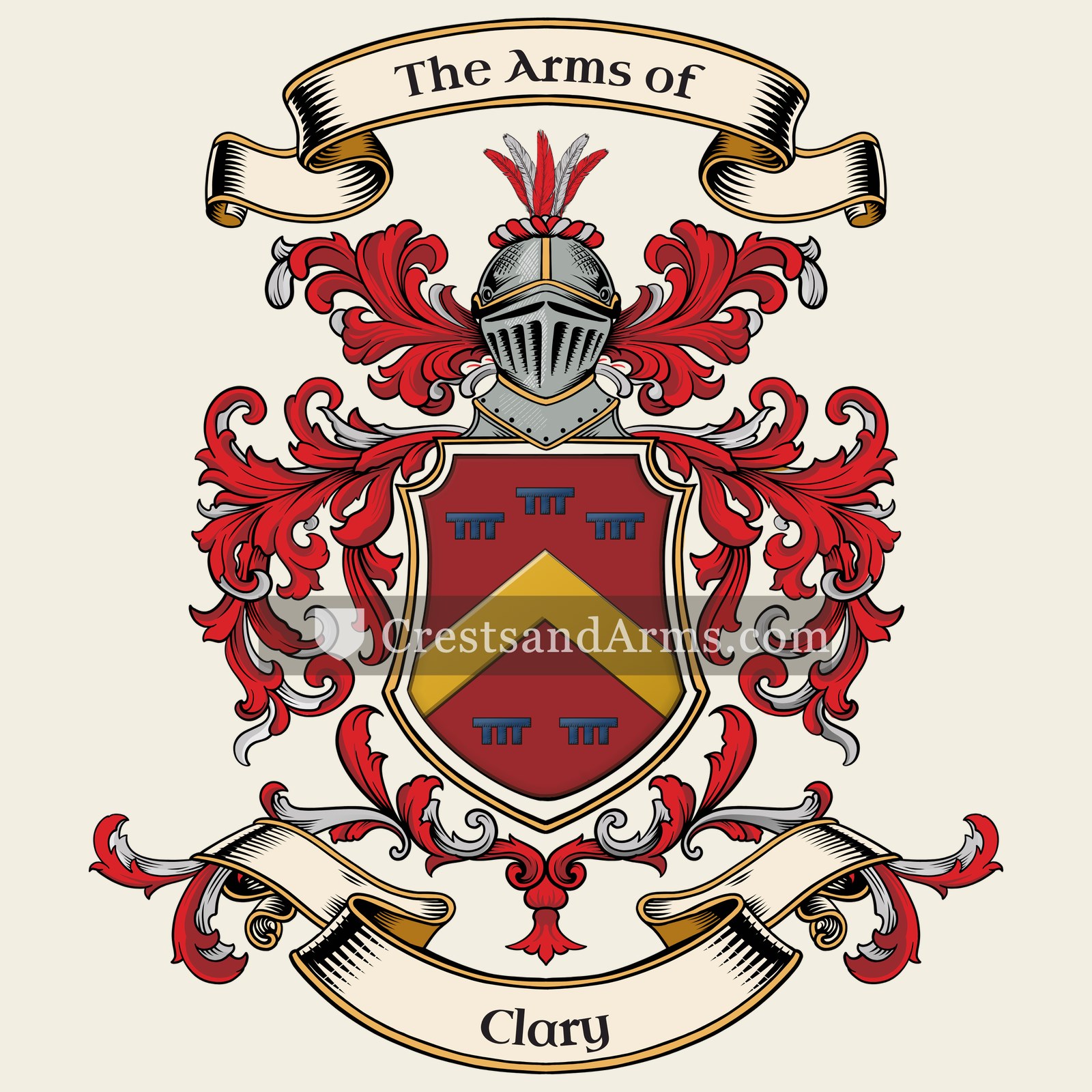 The Clary coat of arms