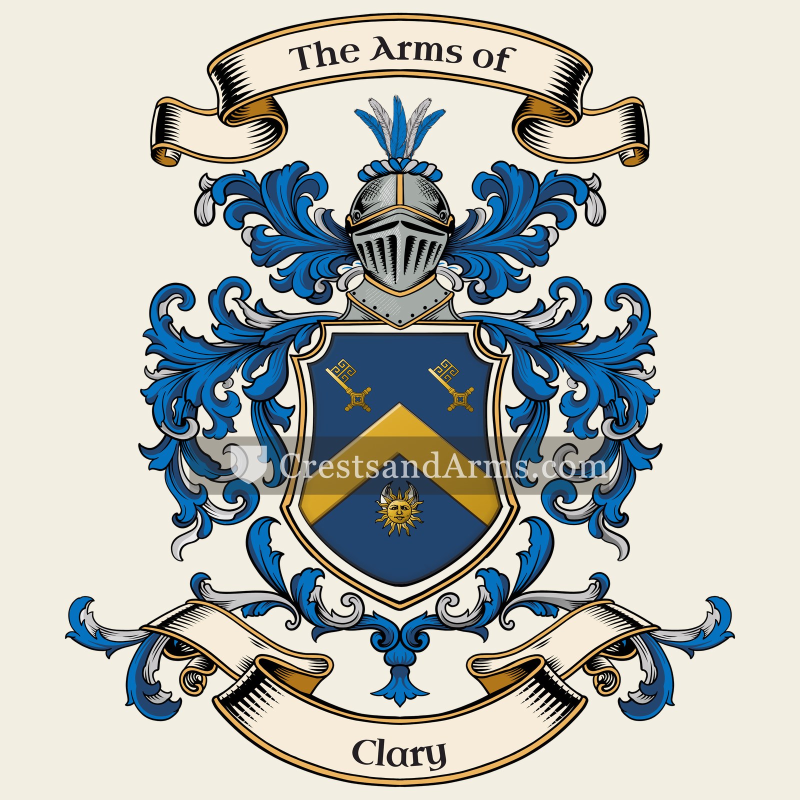 The Clary coat of arms