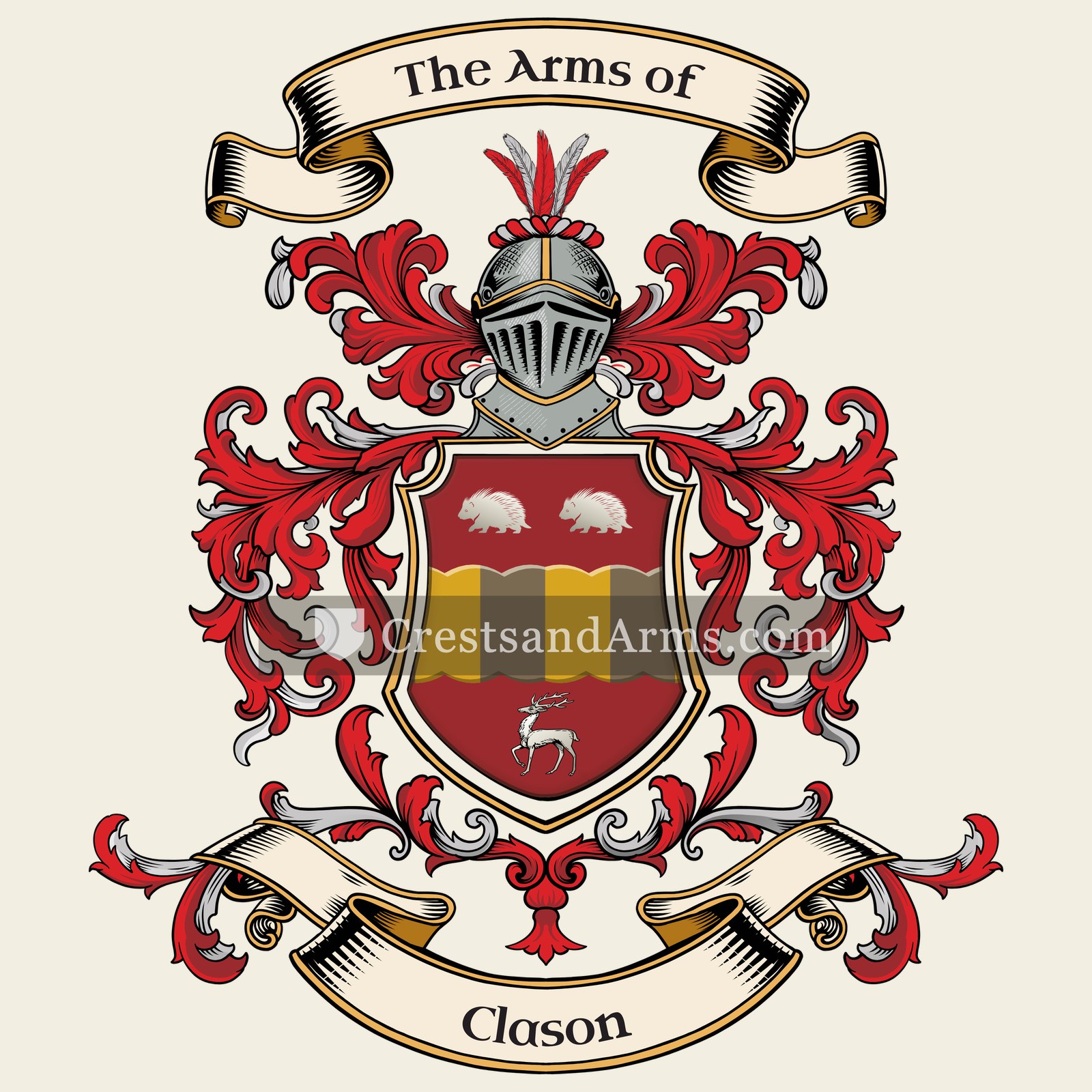 The Clason coat of arms